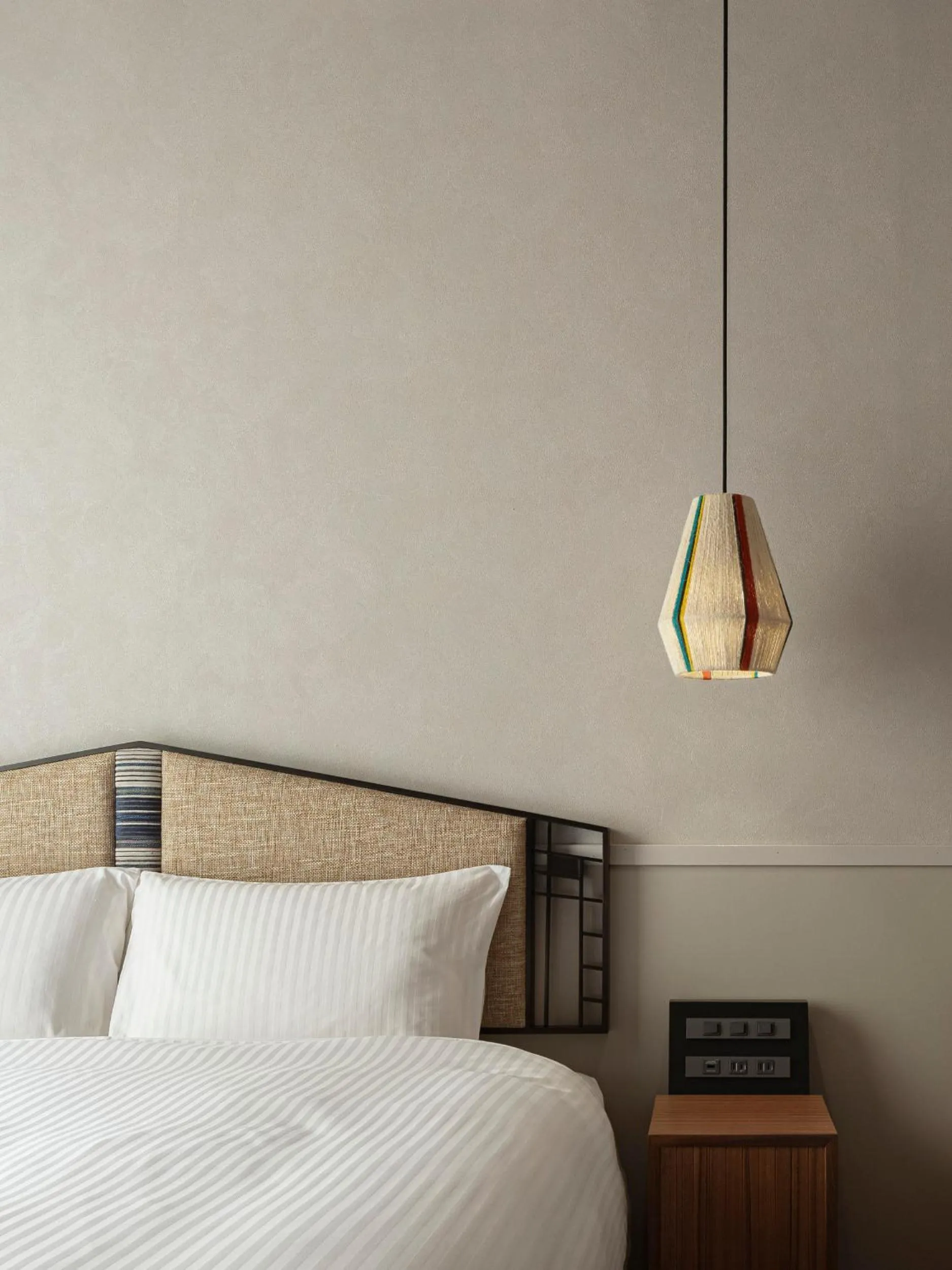 Bed in Hotel Aoka Kamigoto