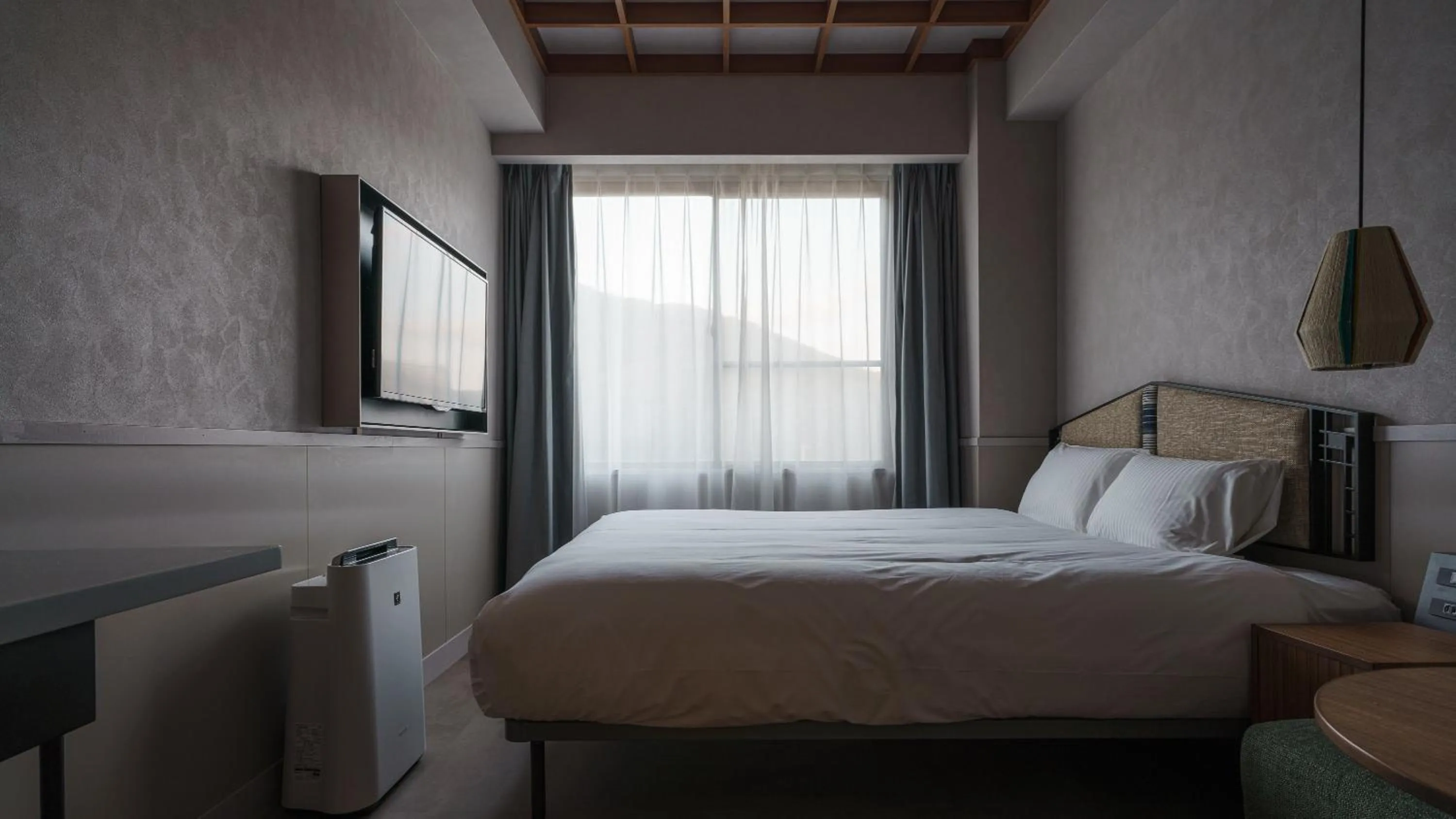 Bed in Hotel Aoka Kamigoto