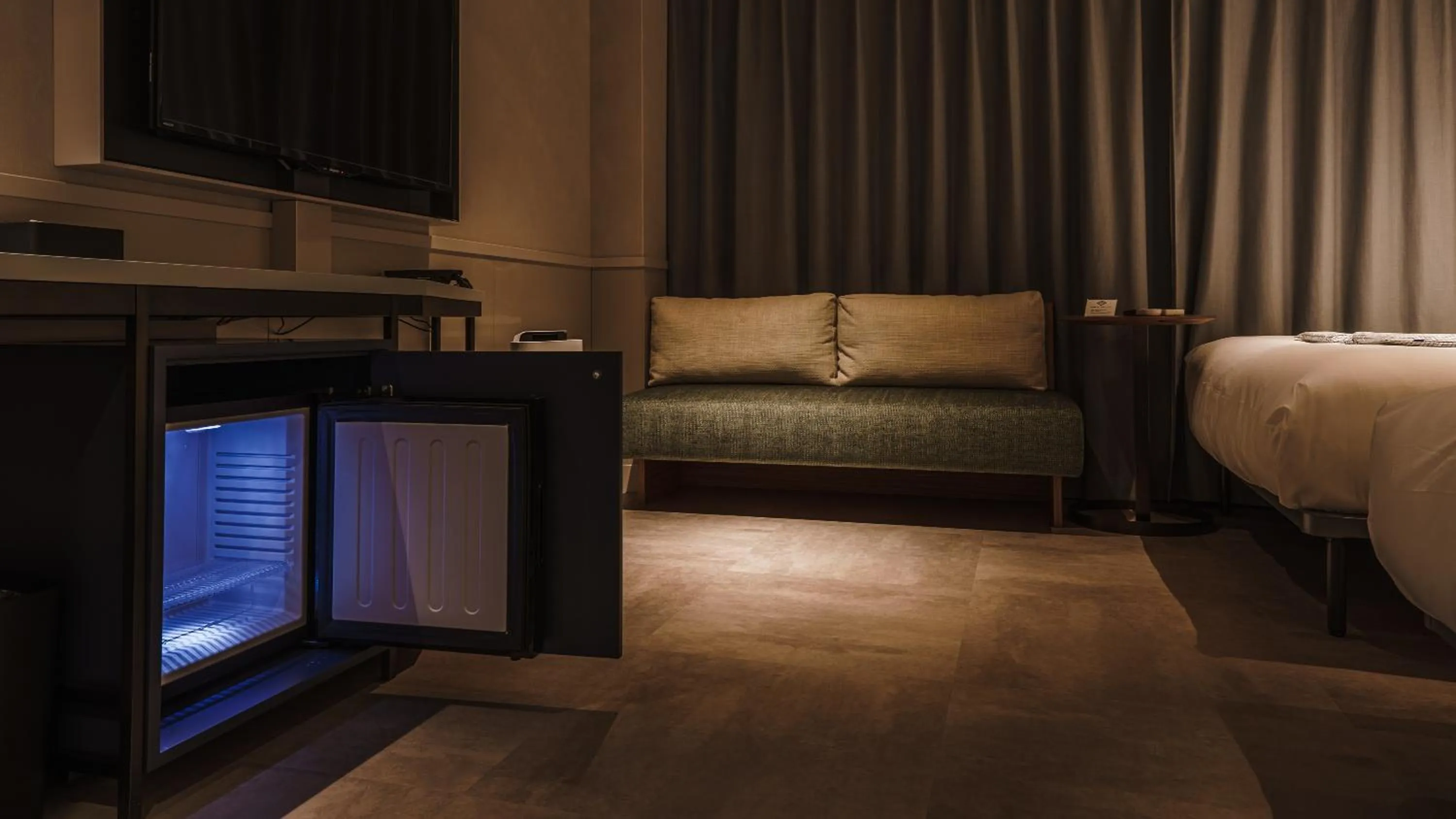 Living room, Bed in Hotel Aoka Kamigoto