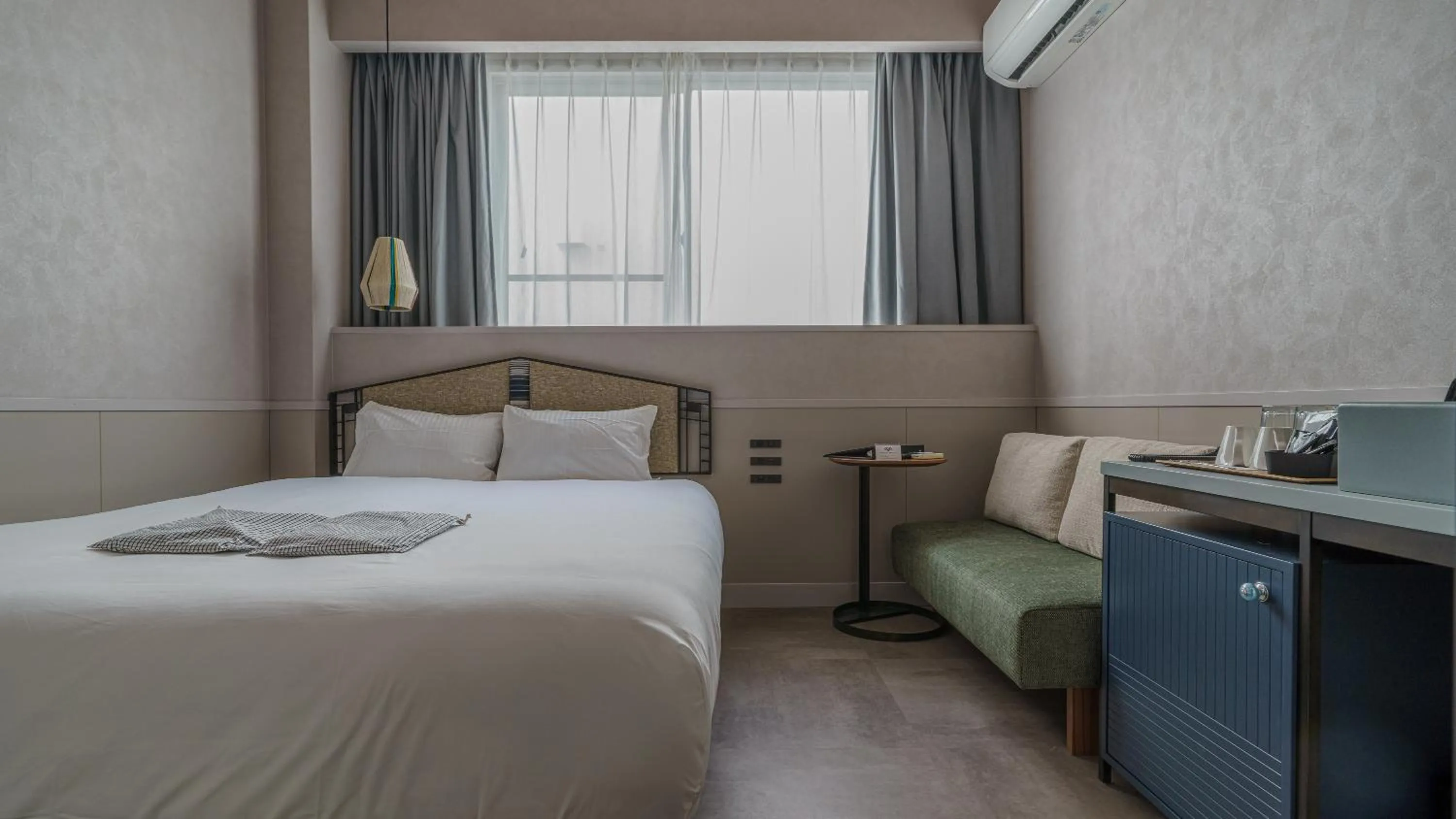 Bed in Hotel Aoka Kamigoto