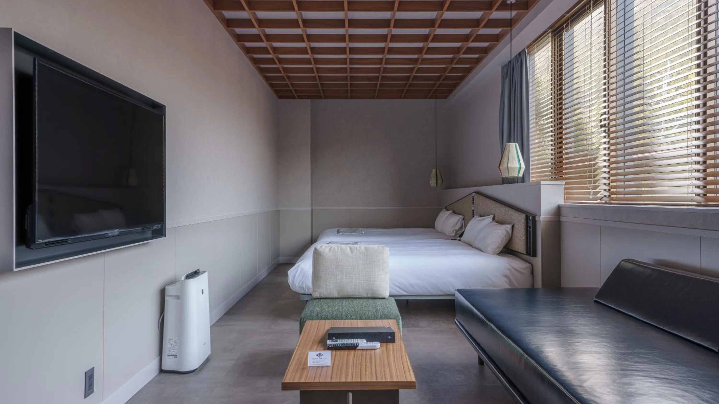 TV and multimedia, Bed in Hotel Aoka Kamigoto