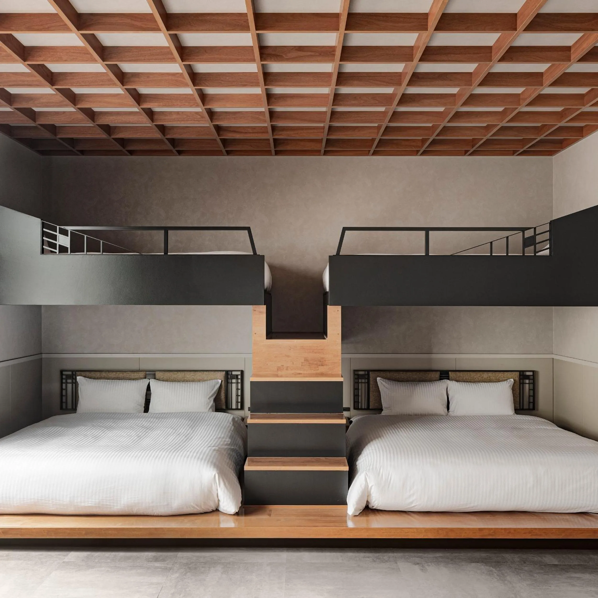 Bed in Hotel Aoka Kamigoto