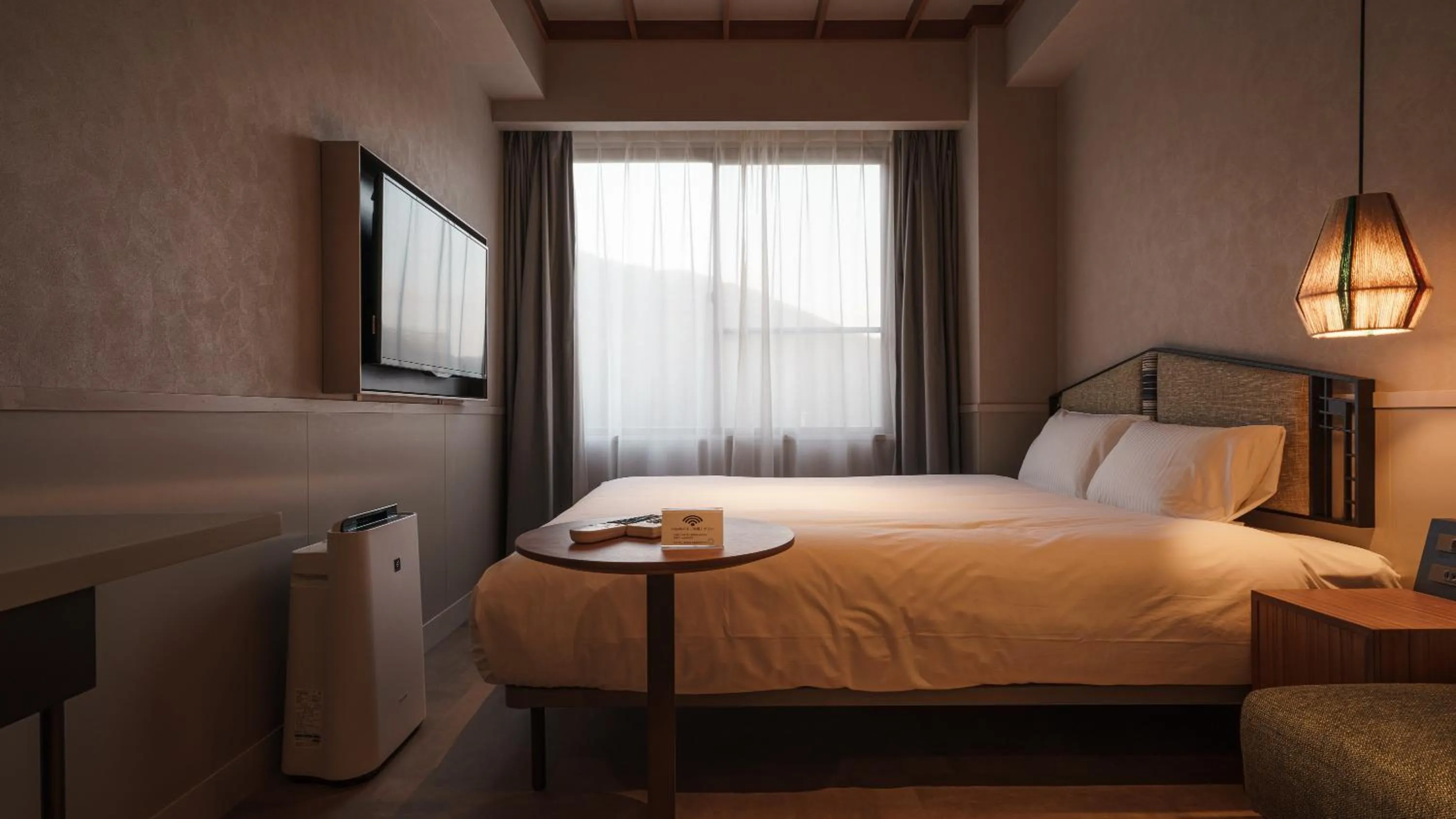 Bed in Hotel Aoka Kamigoto