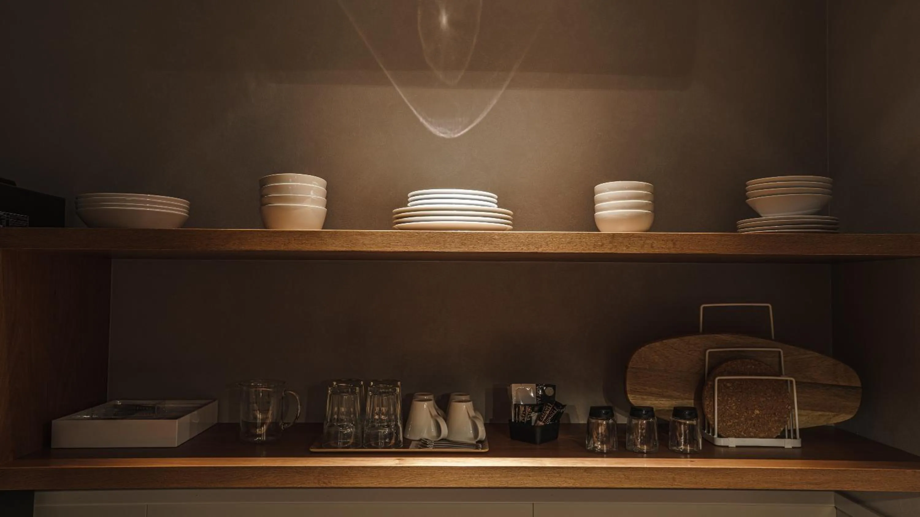 Kitchen or kitchenette in Hotel Aoka Kamigoto