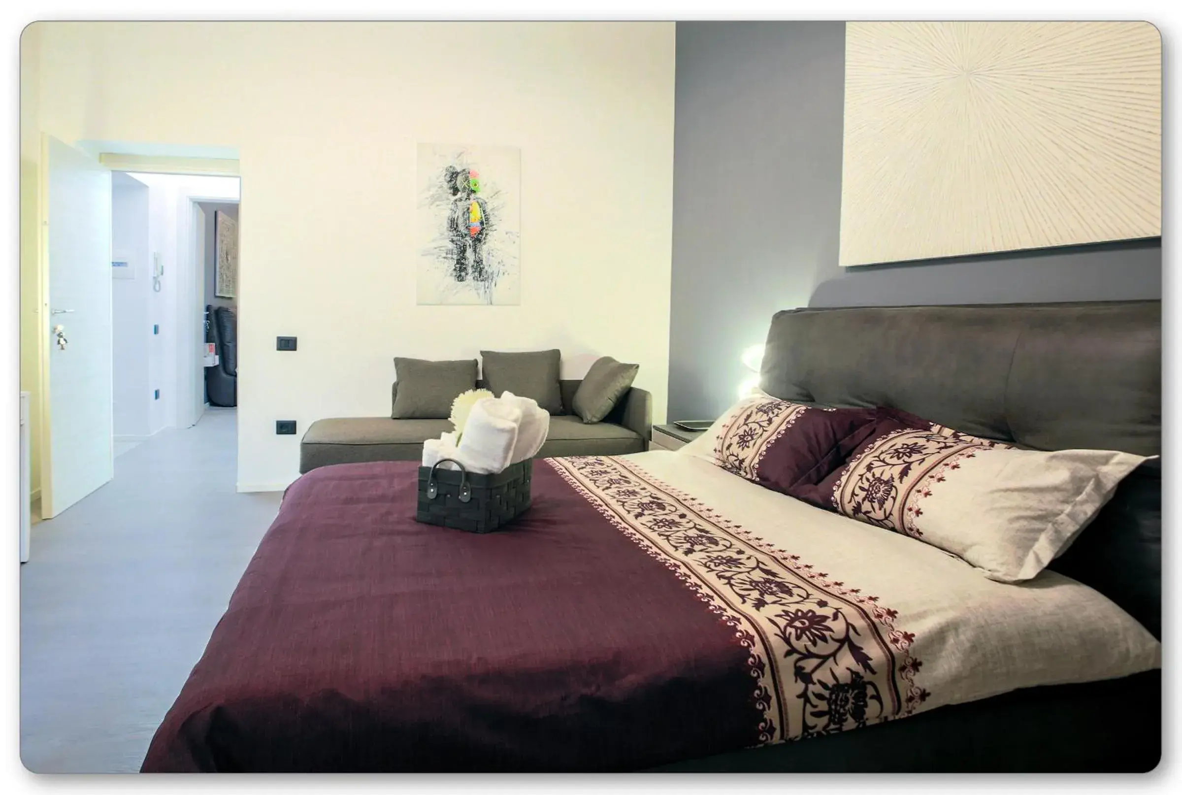 Triple Room with Private Bathroom in B&B Palazzo Di Florio Triple Room with Private Bathroom in B&B Palazzo Di Florio