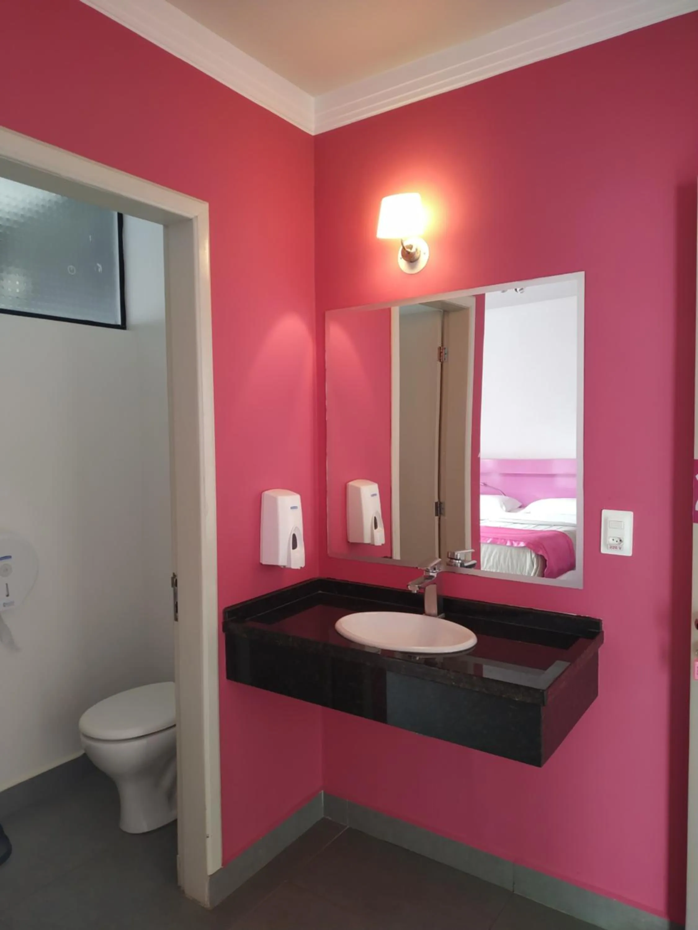  Triple Room with 1 Double bed and 1 Single Bed and Private Bathroom in Concept Design Hostel & Suites