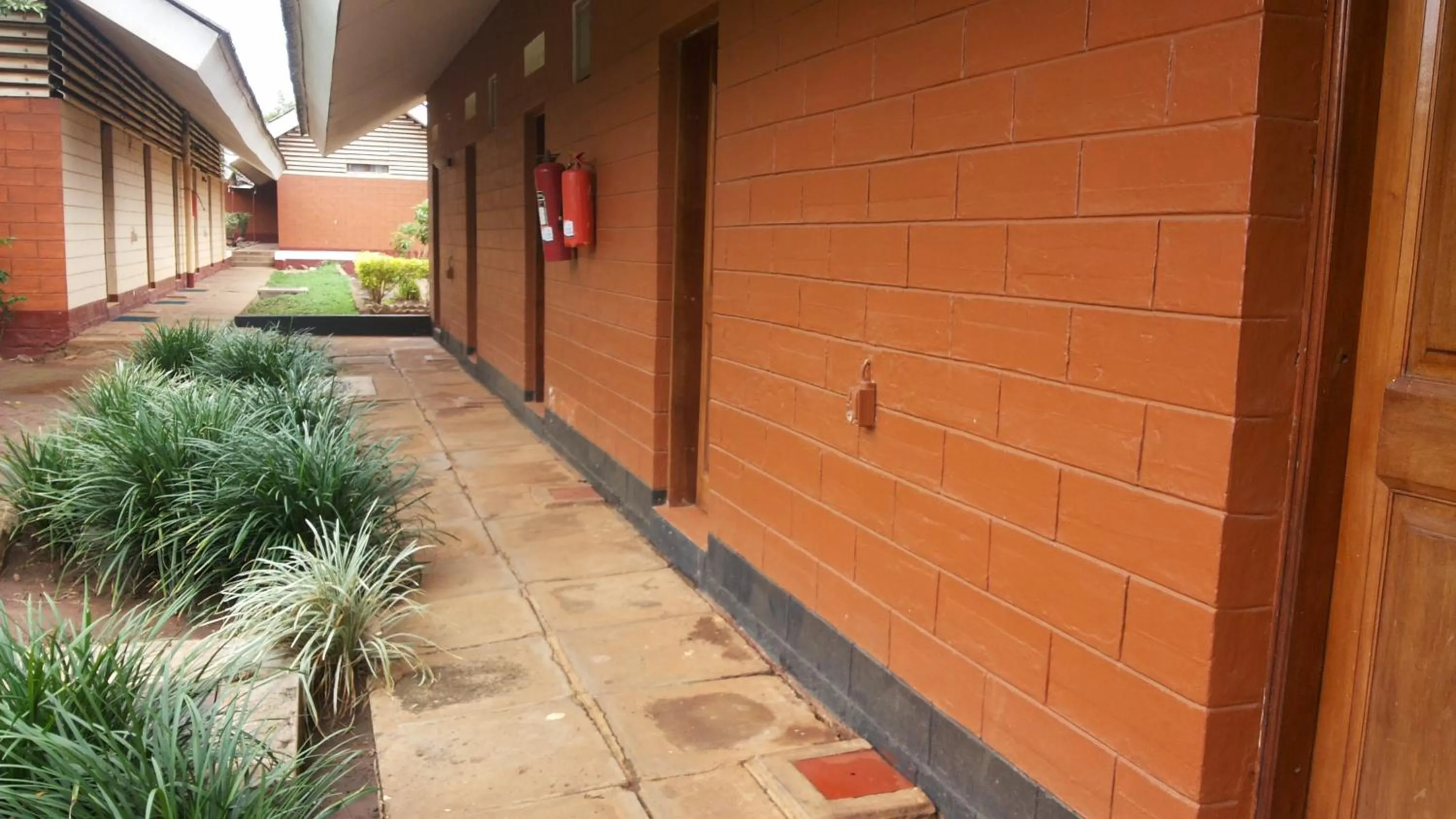 Patio in St Lira Hotel