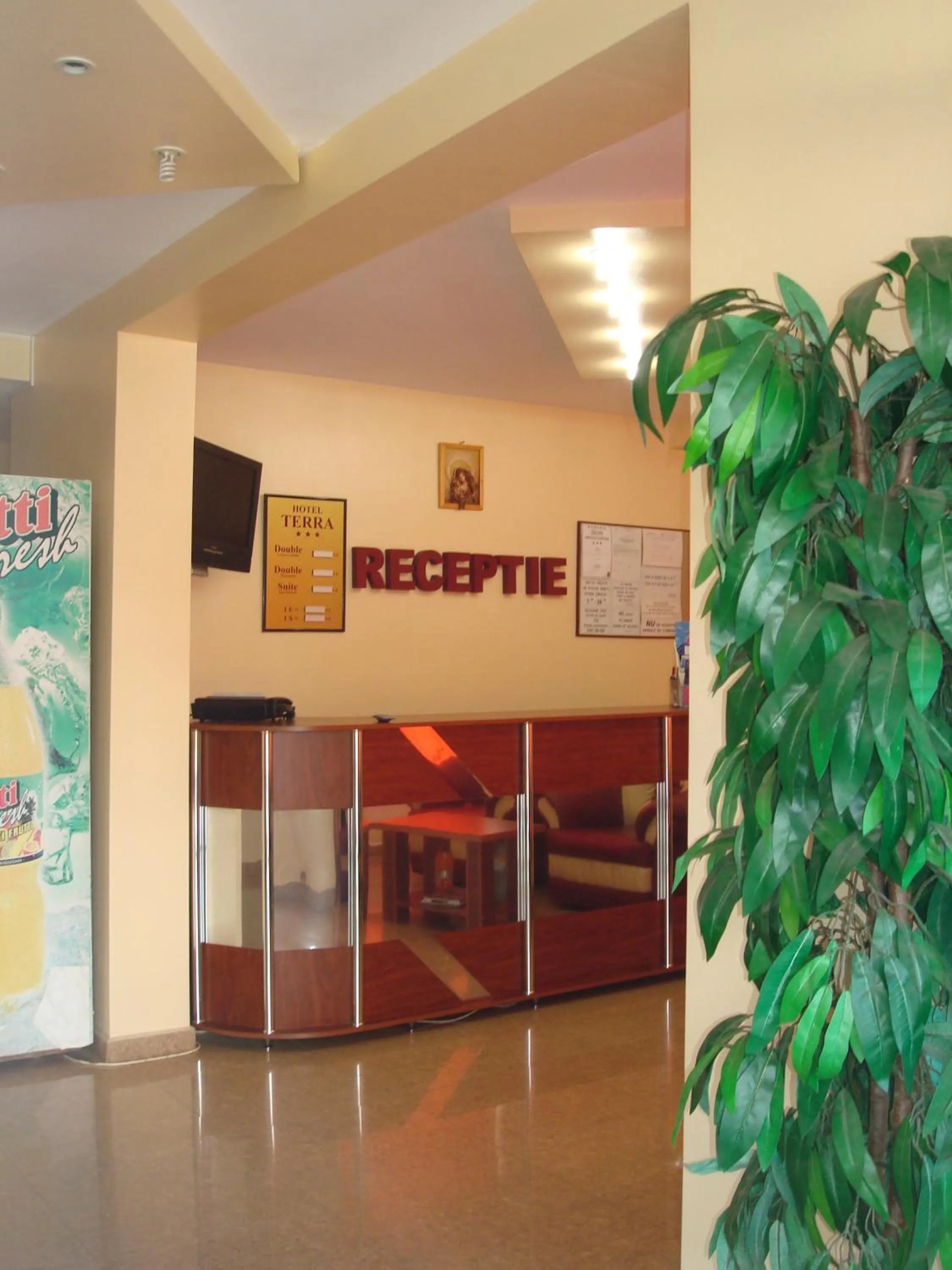 Lobby or reception in Hotel Terra