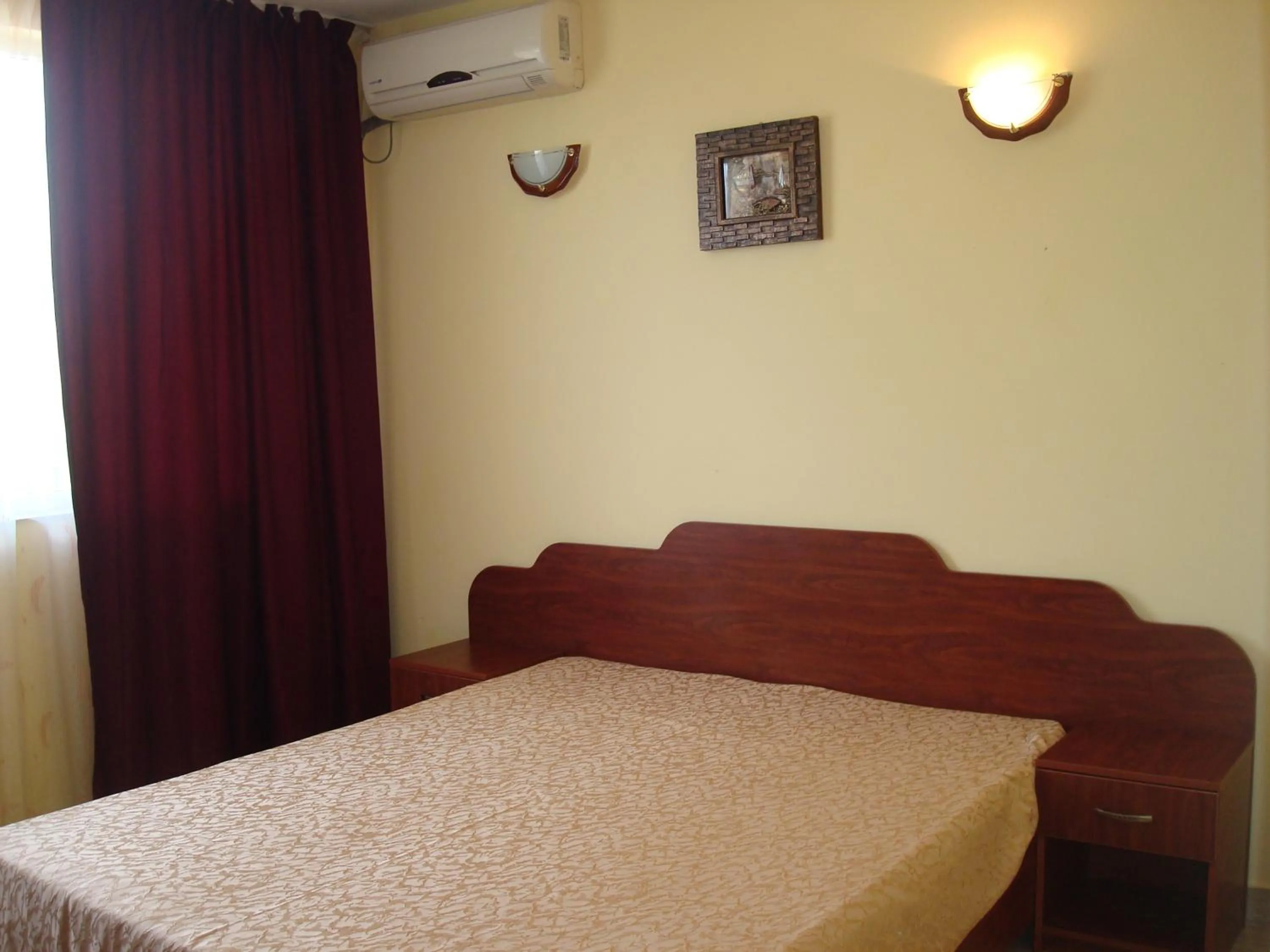 Bed in Hotel Terra