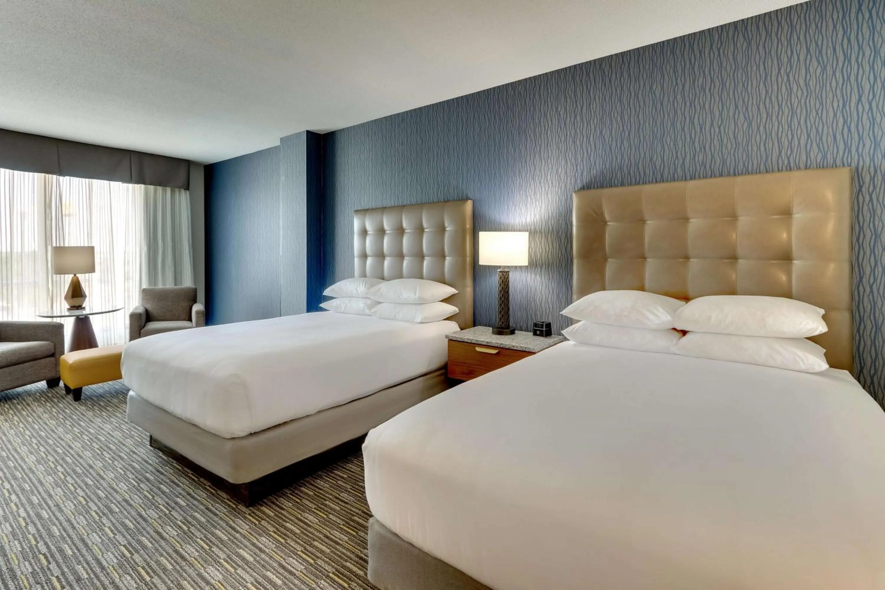 Photo of the whole room, Bed in Drury Inn & Suites Lafayette IN