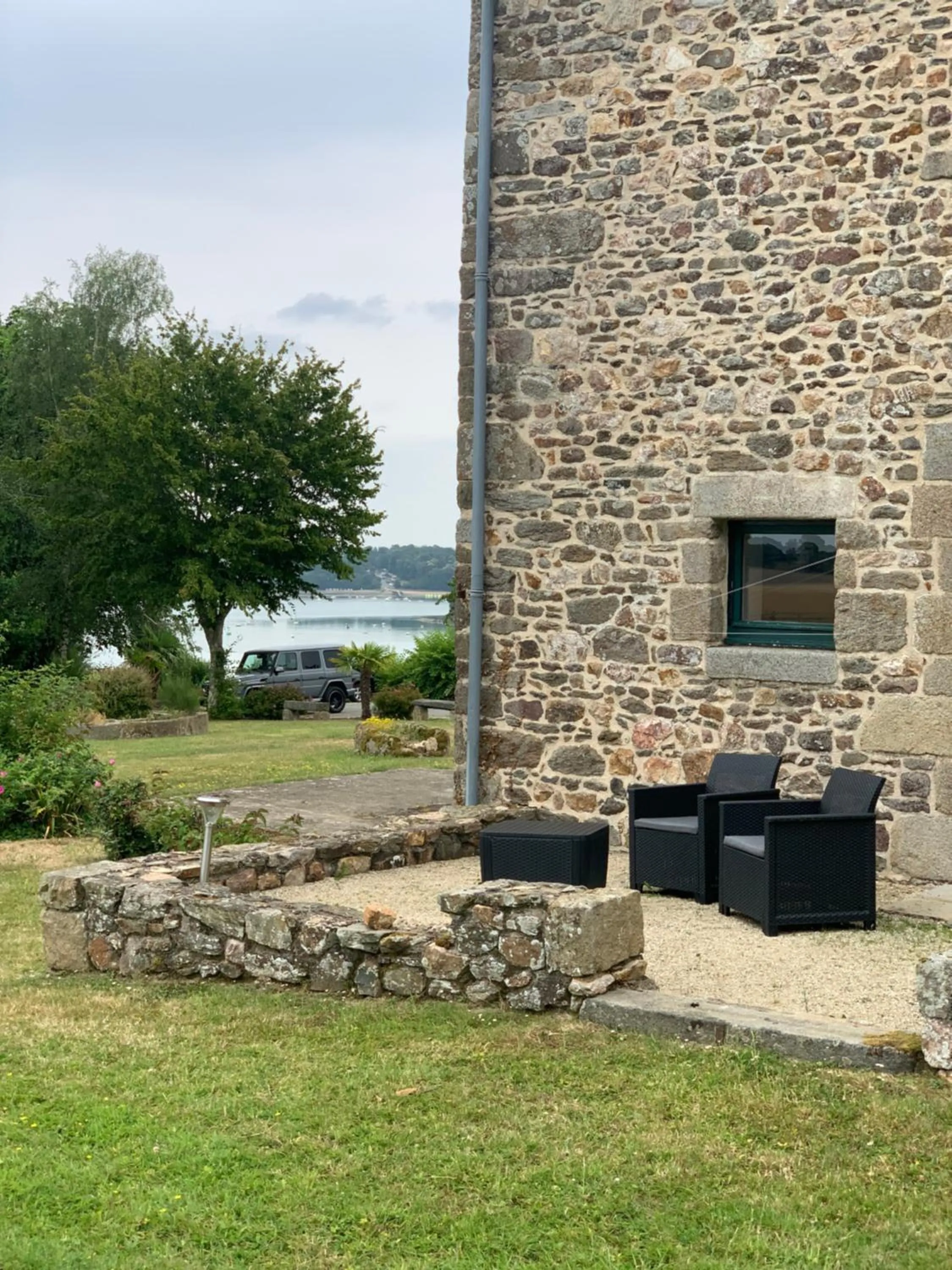 Patio in Manoir De Rigourdaine