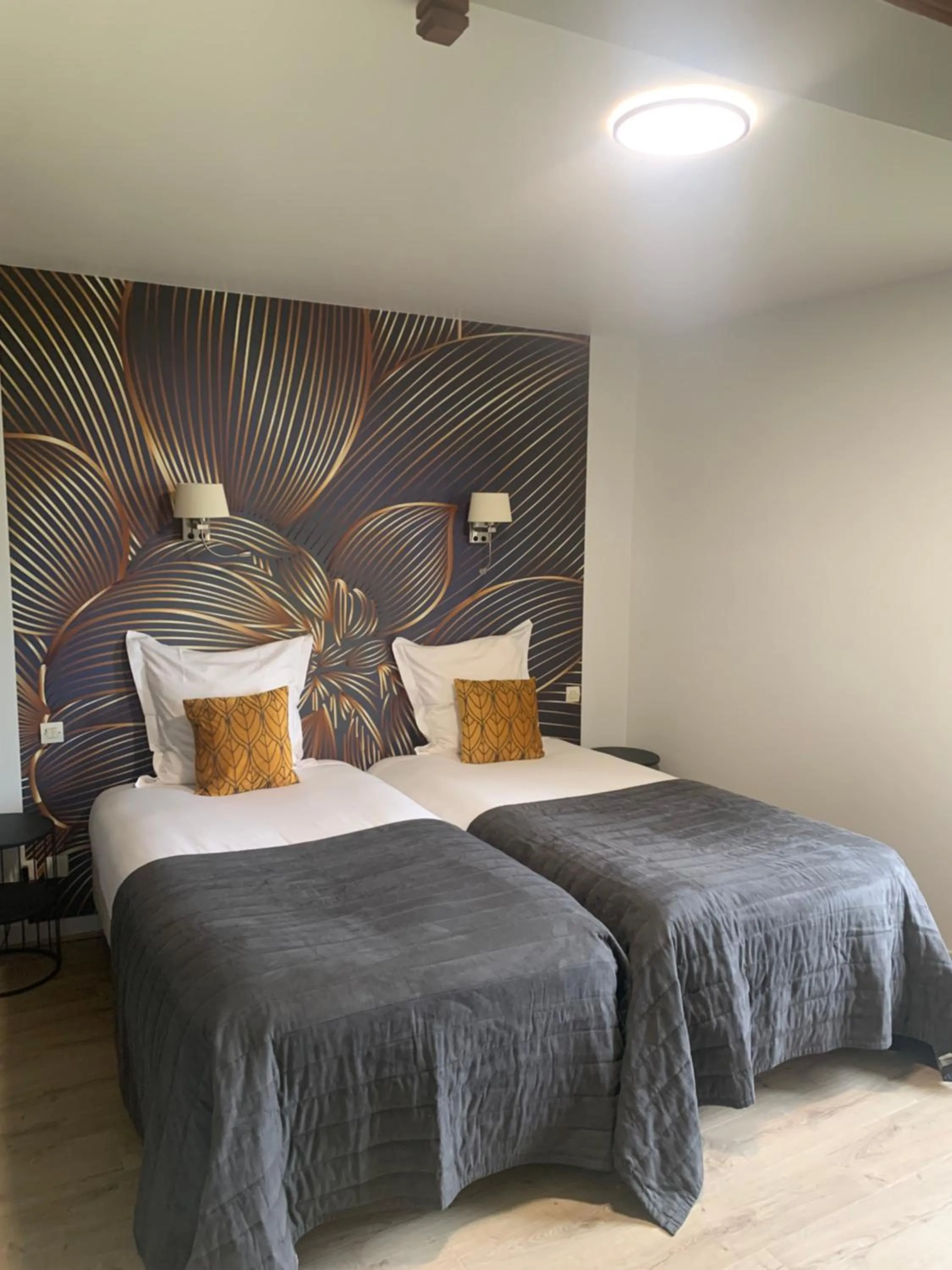 Bedroom, Bed in Manoir De Rigourdaine