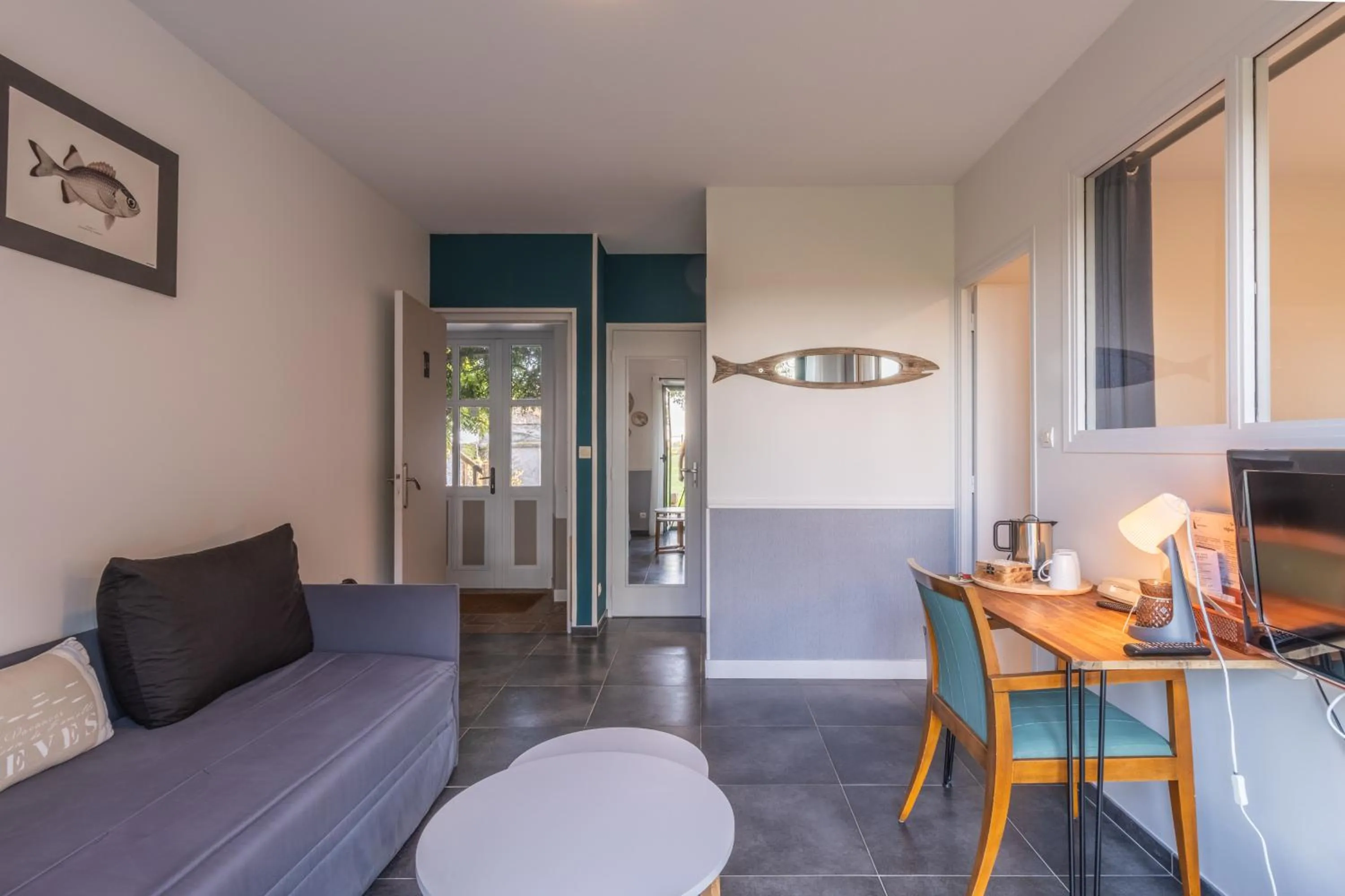 Living room in Manoir De Rigourdaine