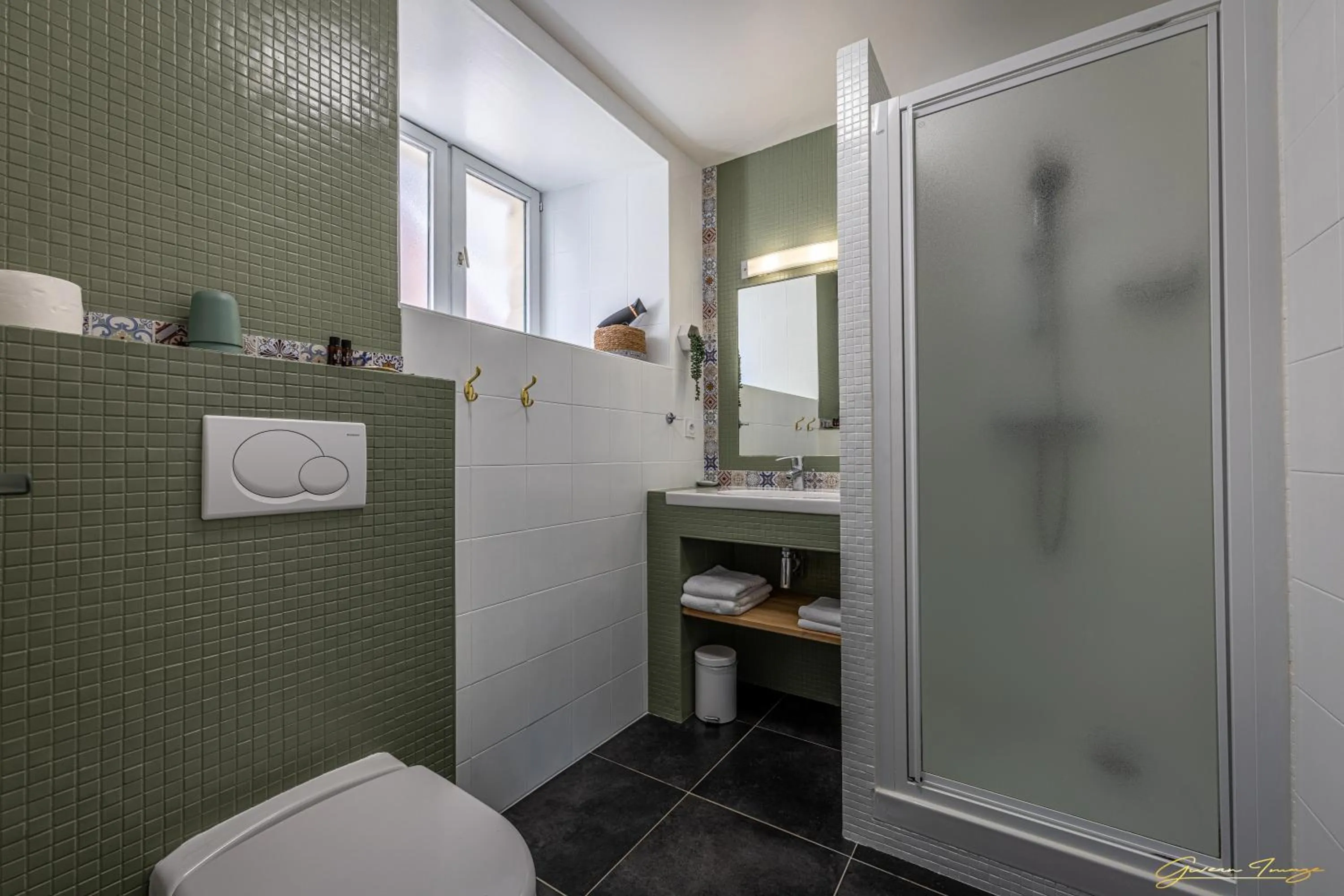 Bathroom in Manoir De Rigourdaine