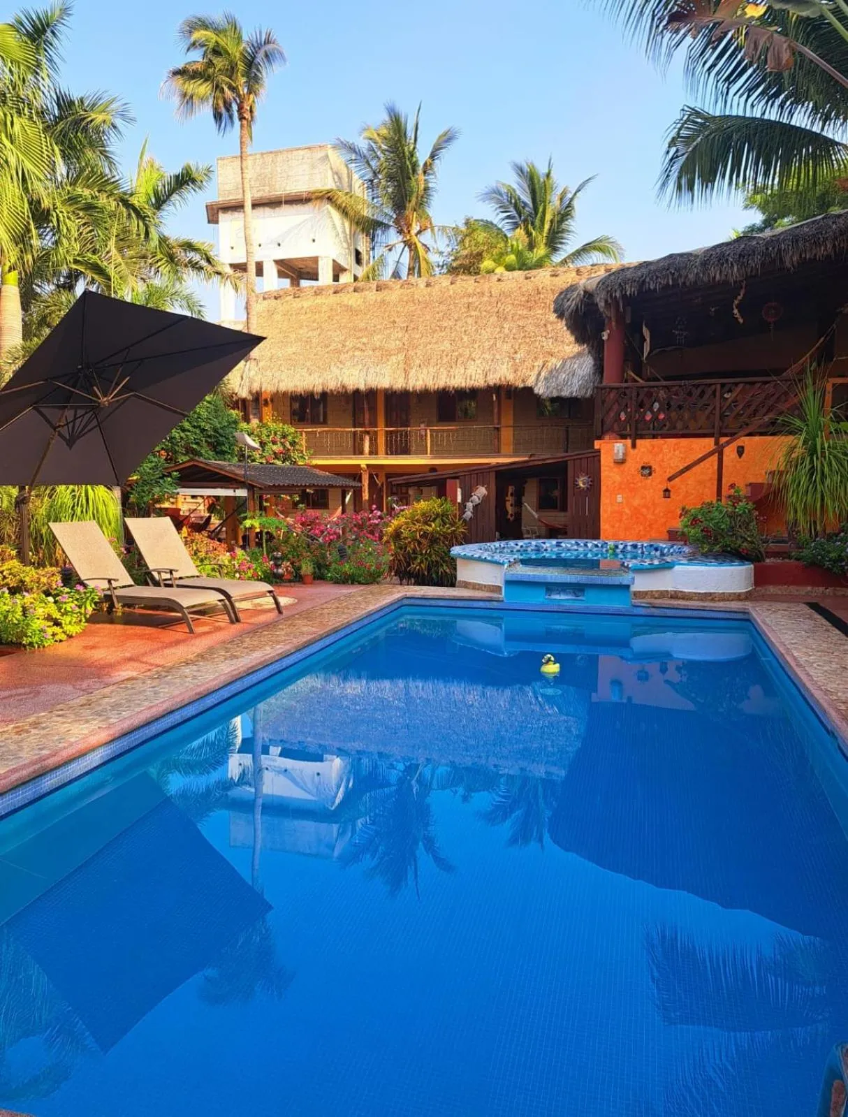 Property building in HOTELITO SWISS OASIS, Playa Zicatela - Adults Only - Kitchen - Cocina