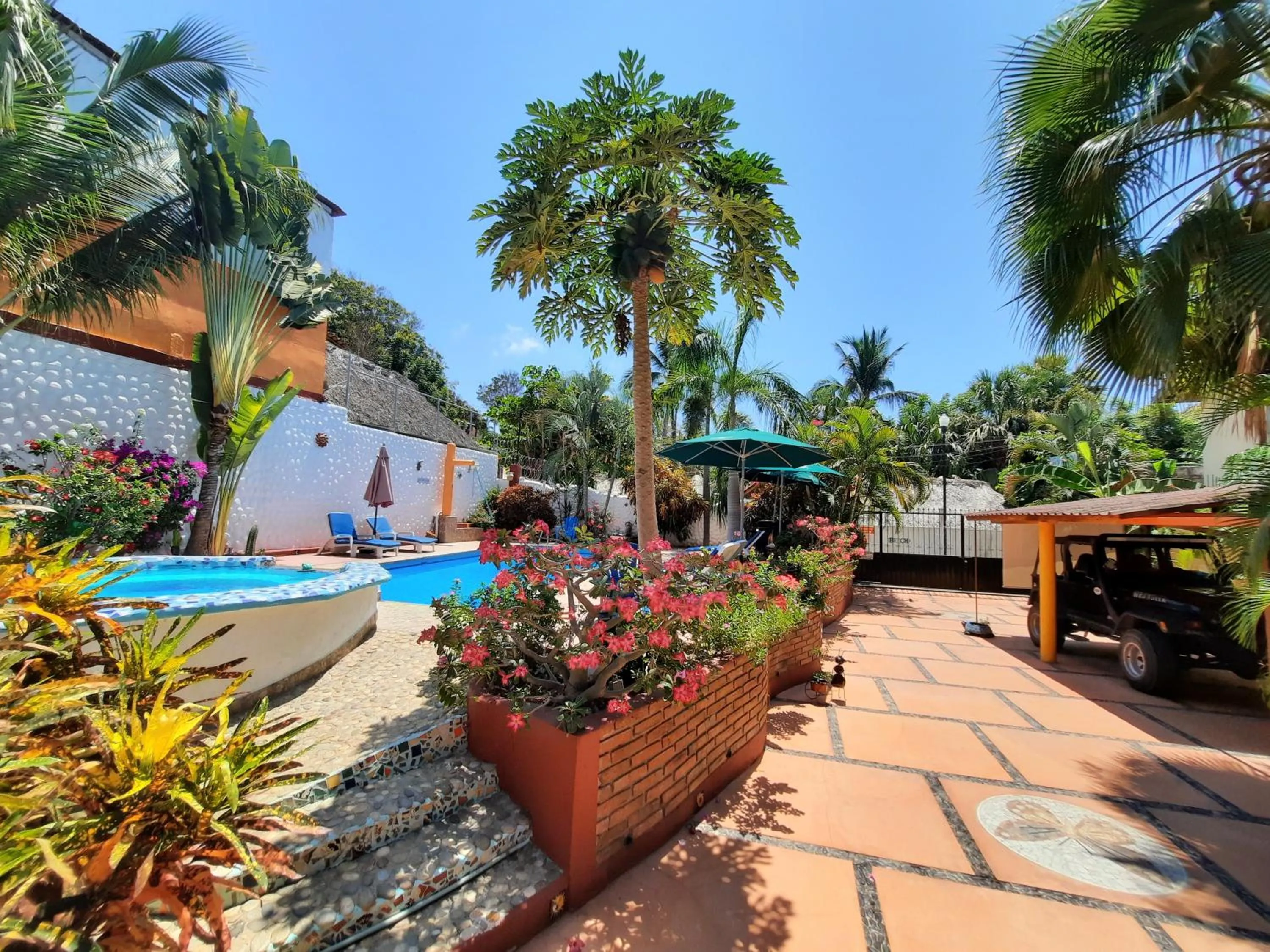 Property building in HOTELITO SWISS OASIS, Playa Zicatela - Adults Only - Kitchen - Cocina