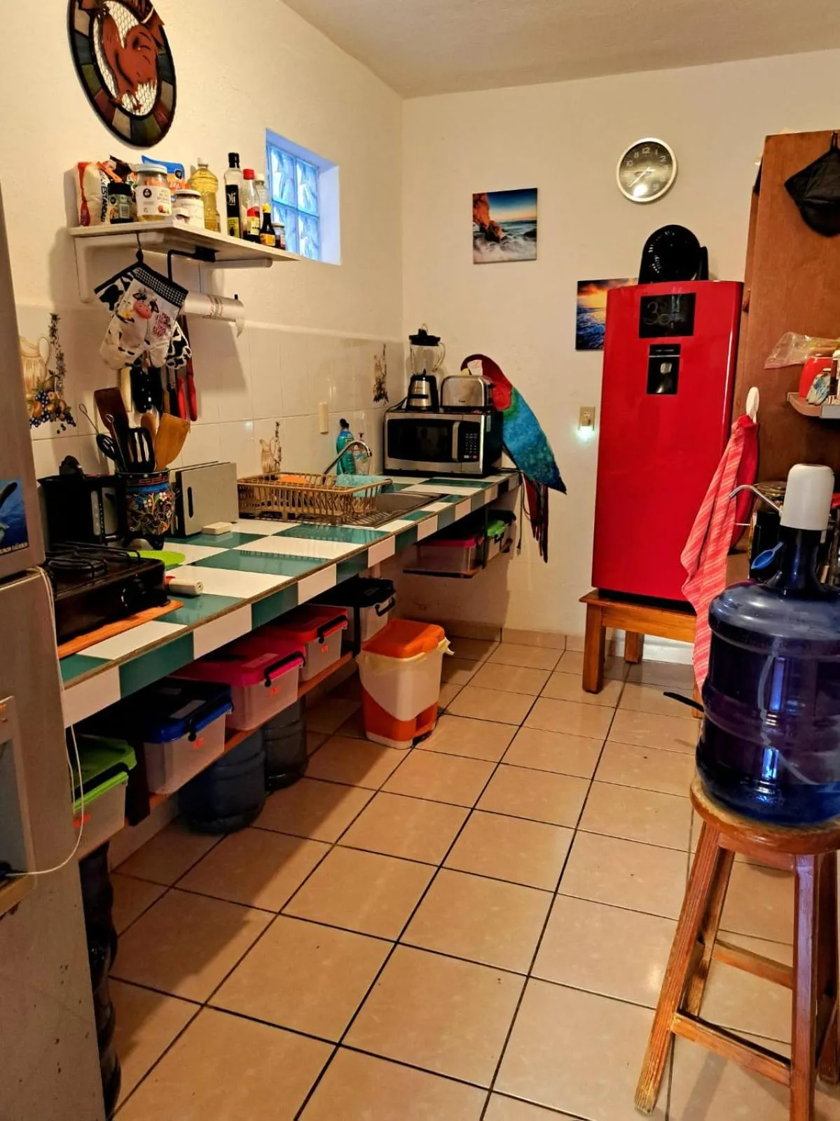 Communal kitchen in HOTELITO SWISS OASIS, Playa Zicatela - Adults Only - Kitchen - Cocina