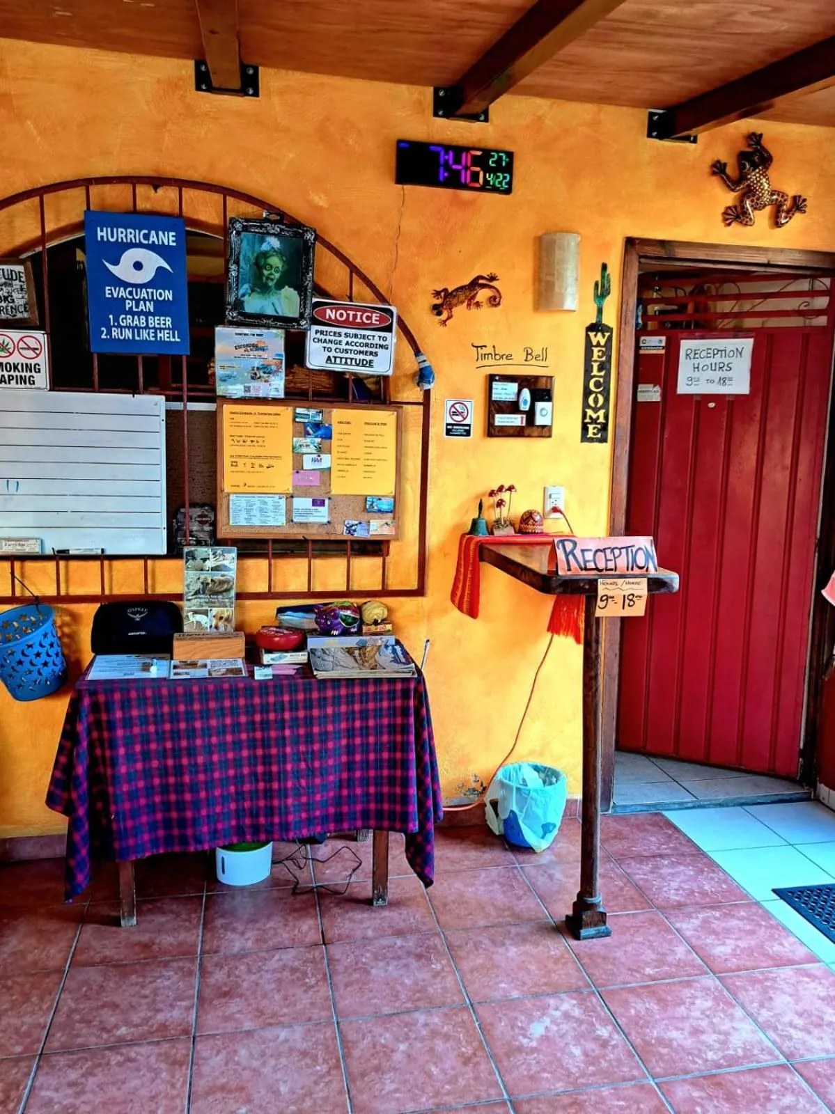 Lobby or reception in HOTELITO SWISS OASIS, Playa Zicatela - Adults Only - Kitchen - Cocina