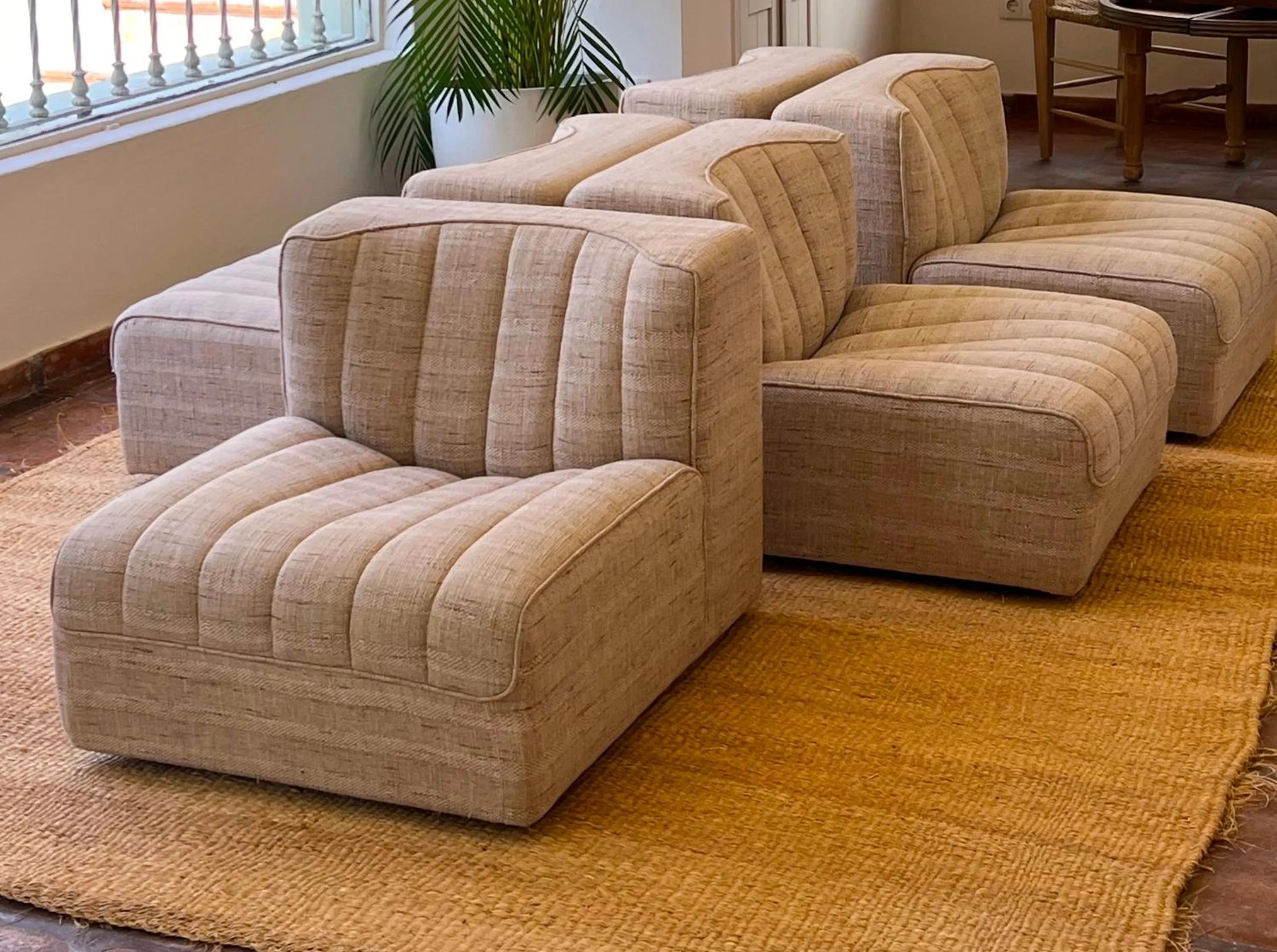 Seating area in MalaQuita Hotel Boutique