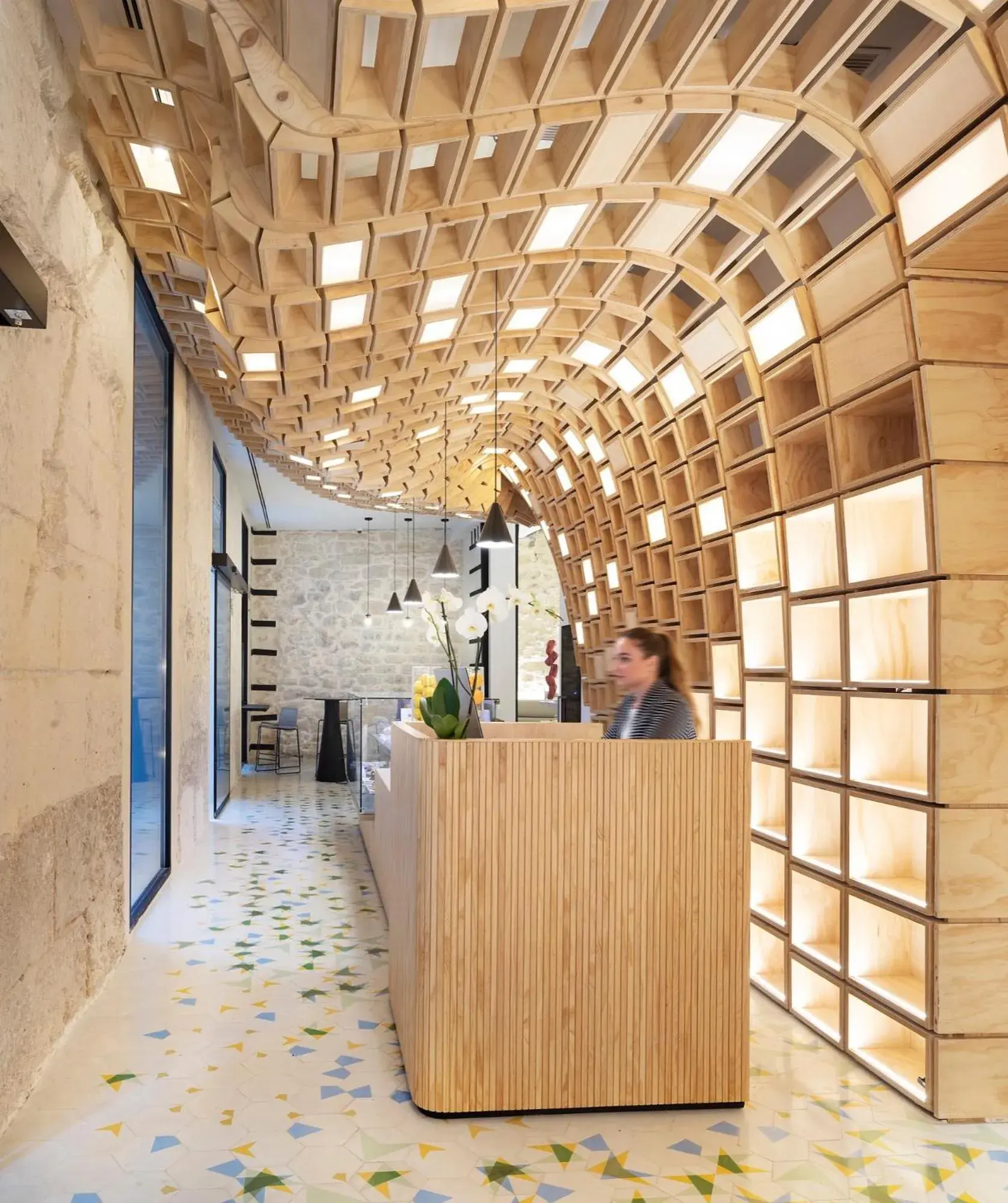 Lobby or reception in Hotel Serawa Alicante Lobby or reception in Hotel Serawa Alicante