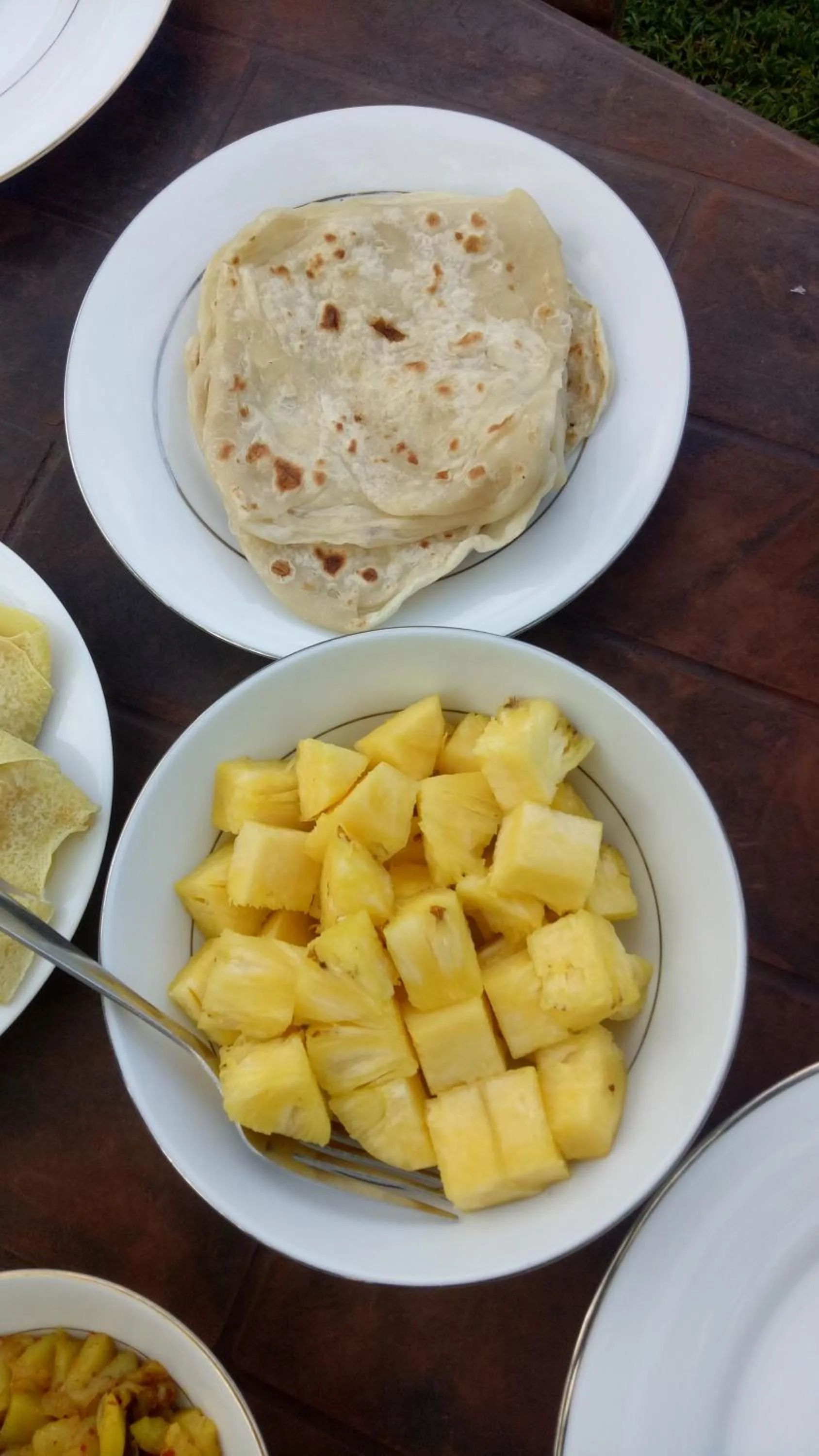 Breakfast in heritage thambapanni