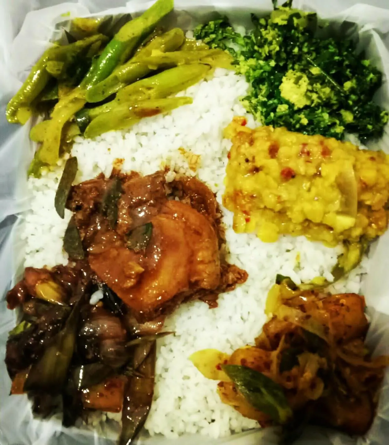 Food in heritage thambapanni