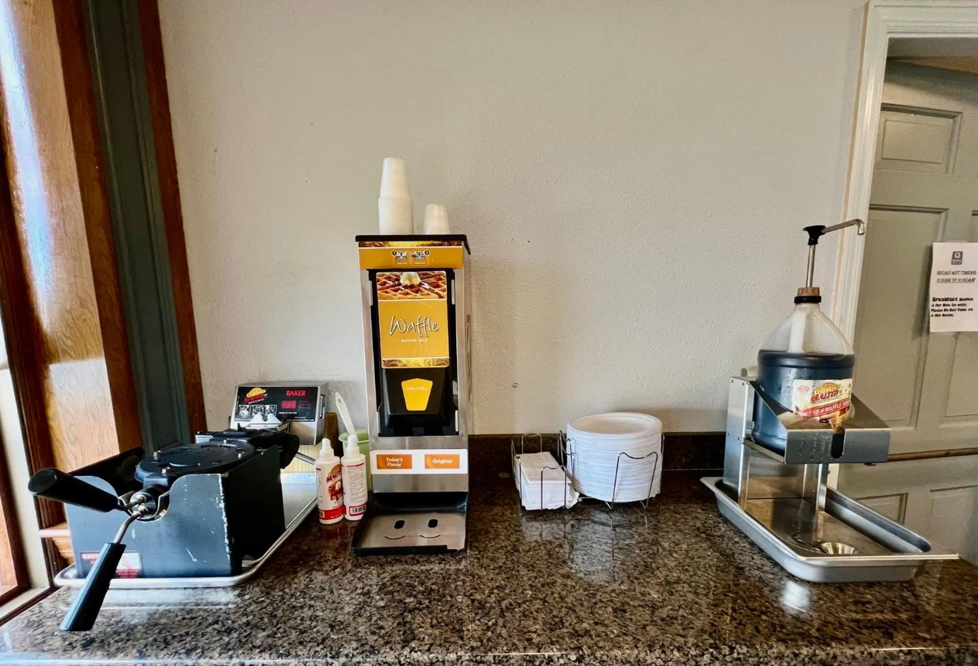 Breakfast in Quality Inn Seekonk-Providence