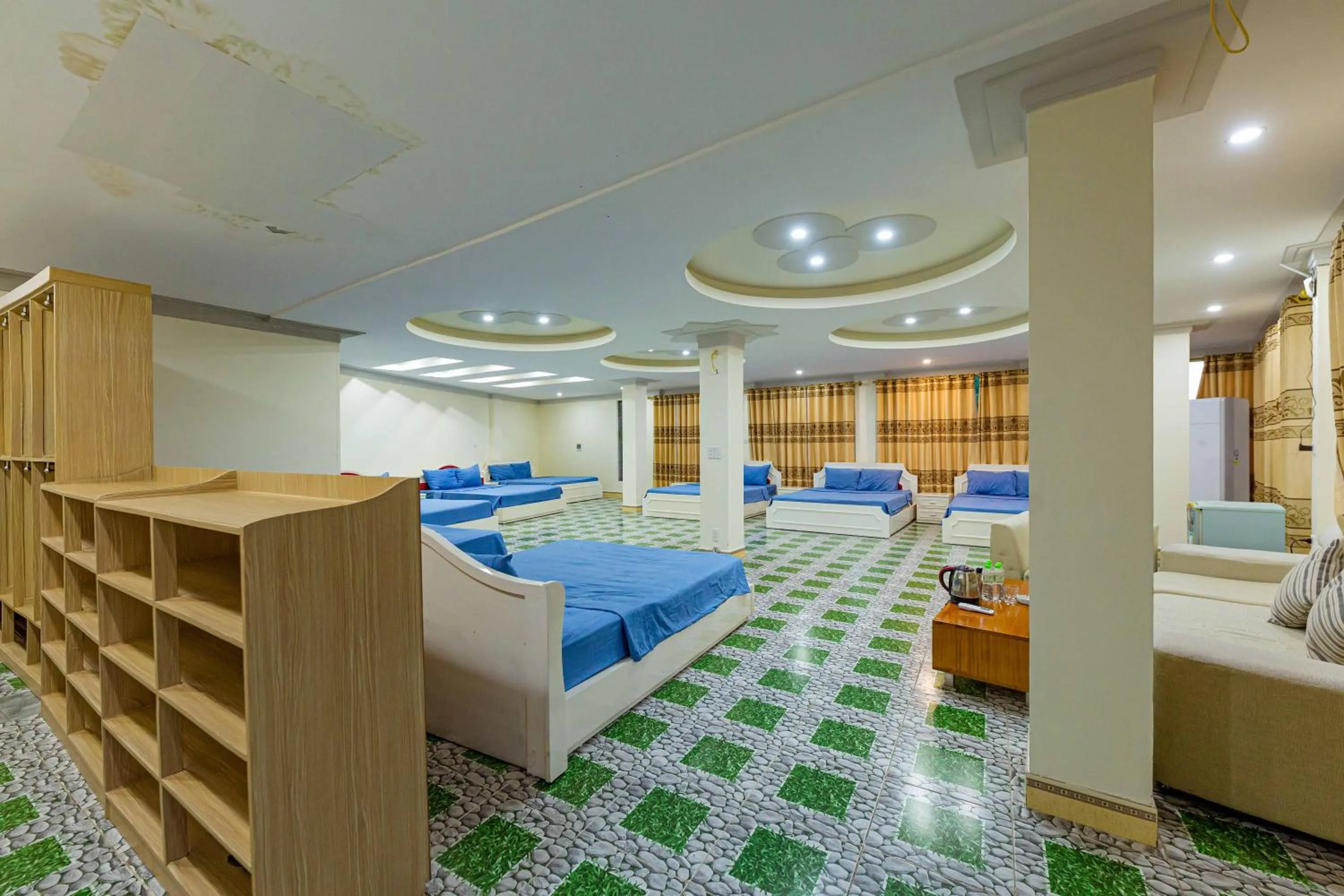 Bed in Hon Dau Resort