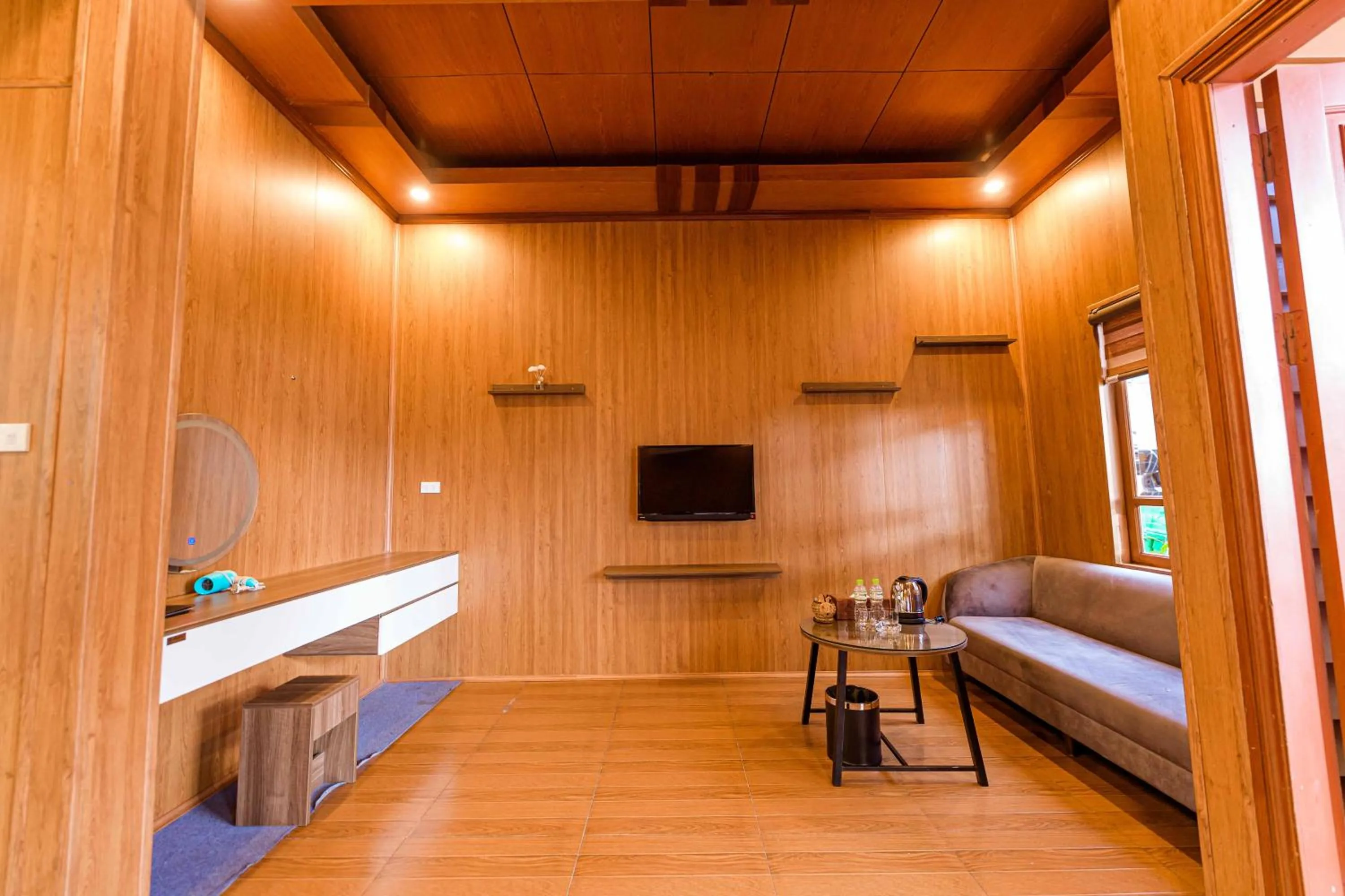 Bed in Hon Dau Resort