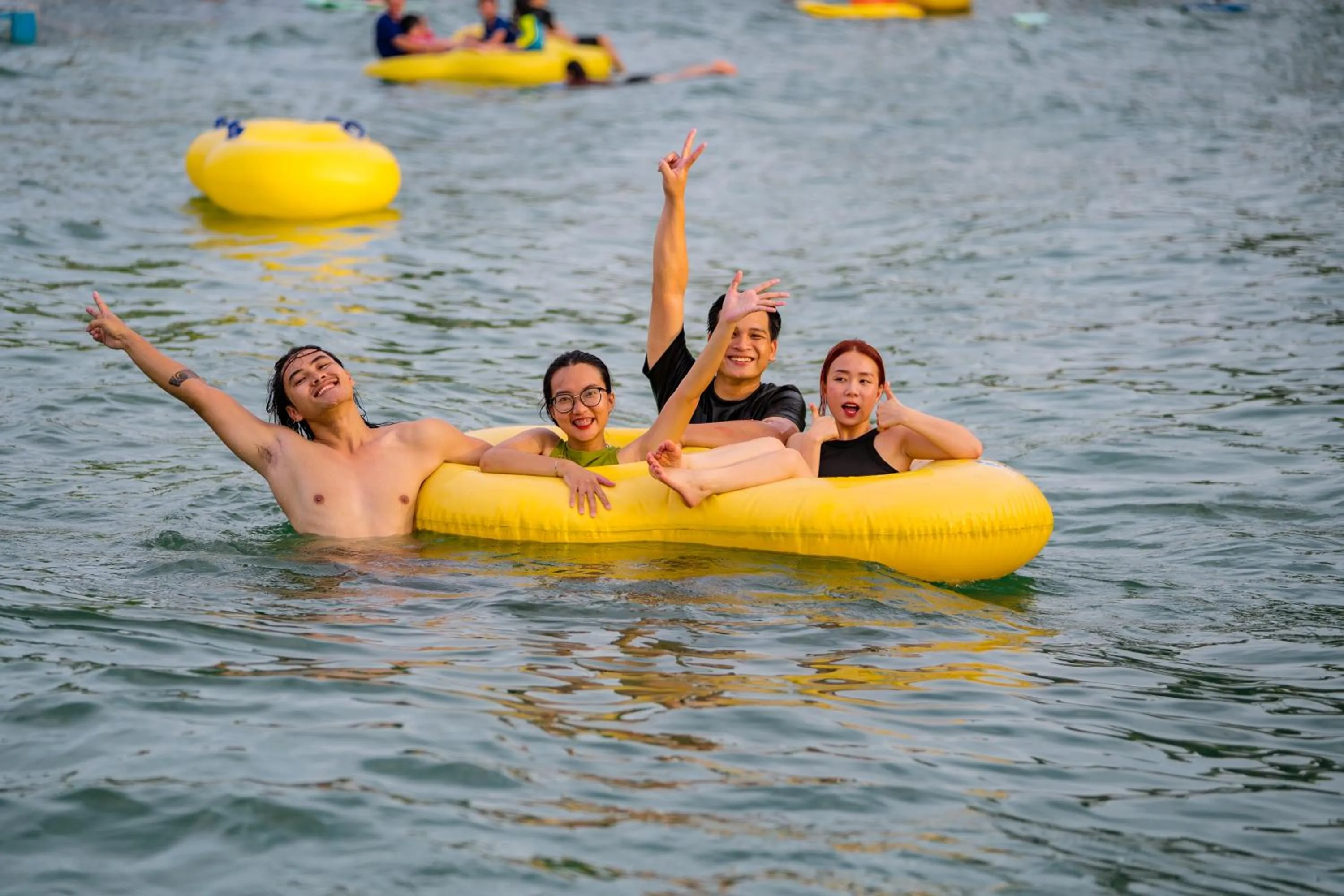 Swimming pool in Hon Dau Resort
