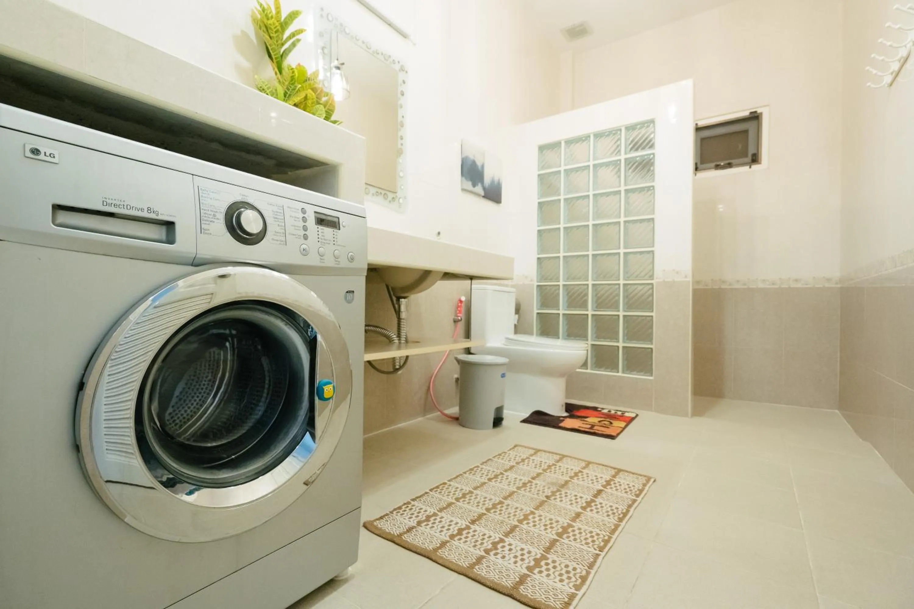 laundry in Baan Kiang Lay Phu View Private Pool Villa in Central Hua Hin