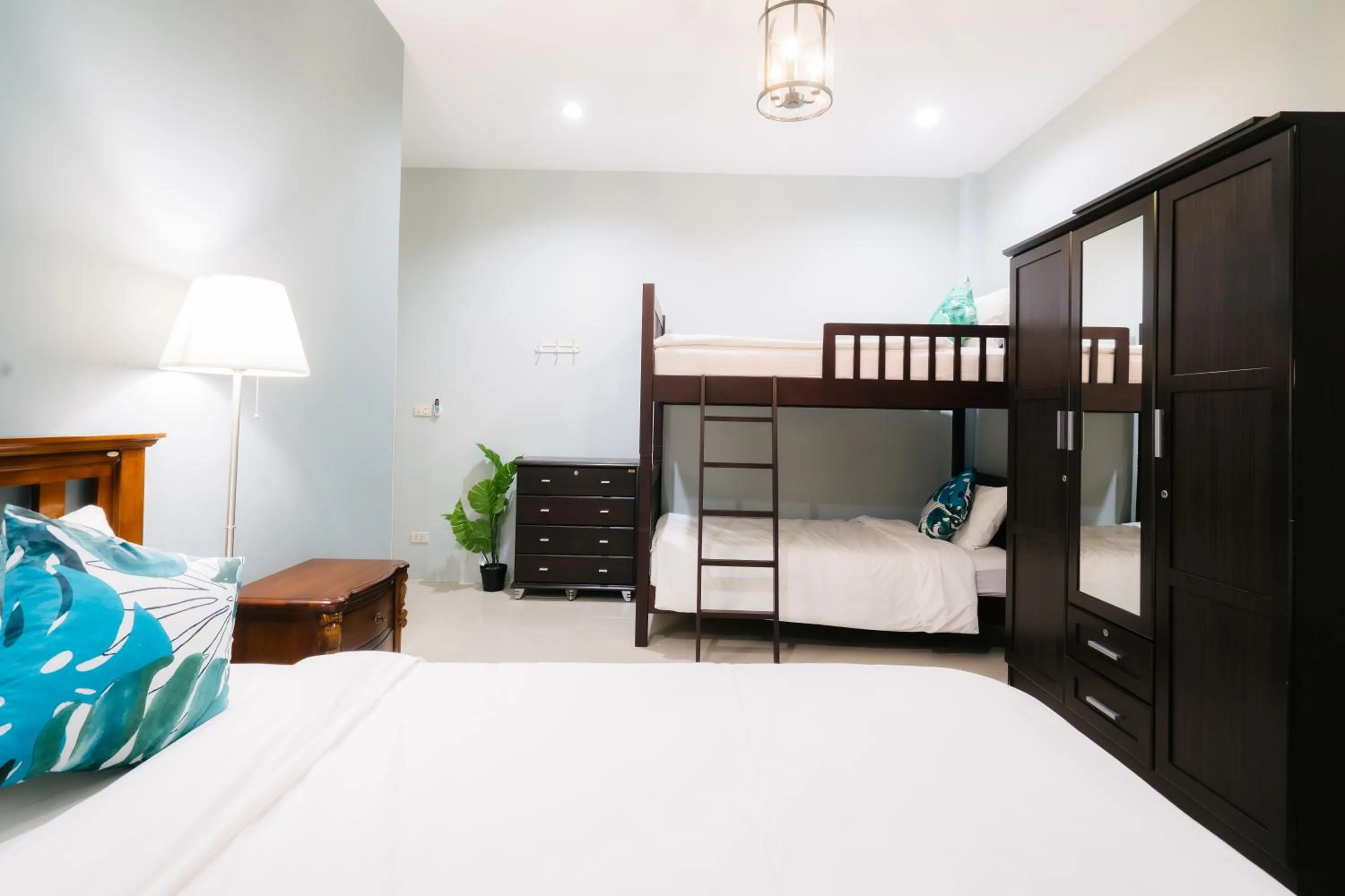 Bed in Baan Kiang Lay Phu View Private Pool Villa in Central Hua Hin