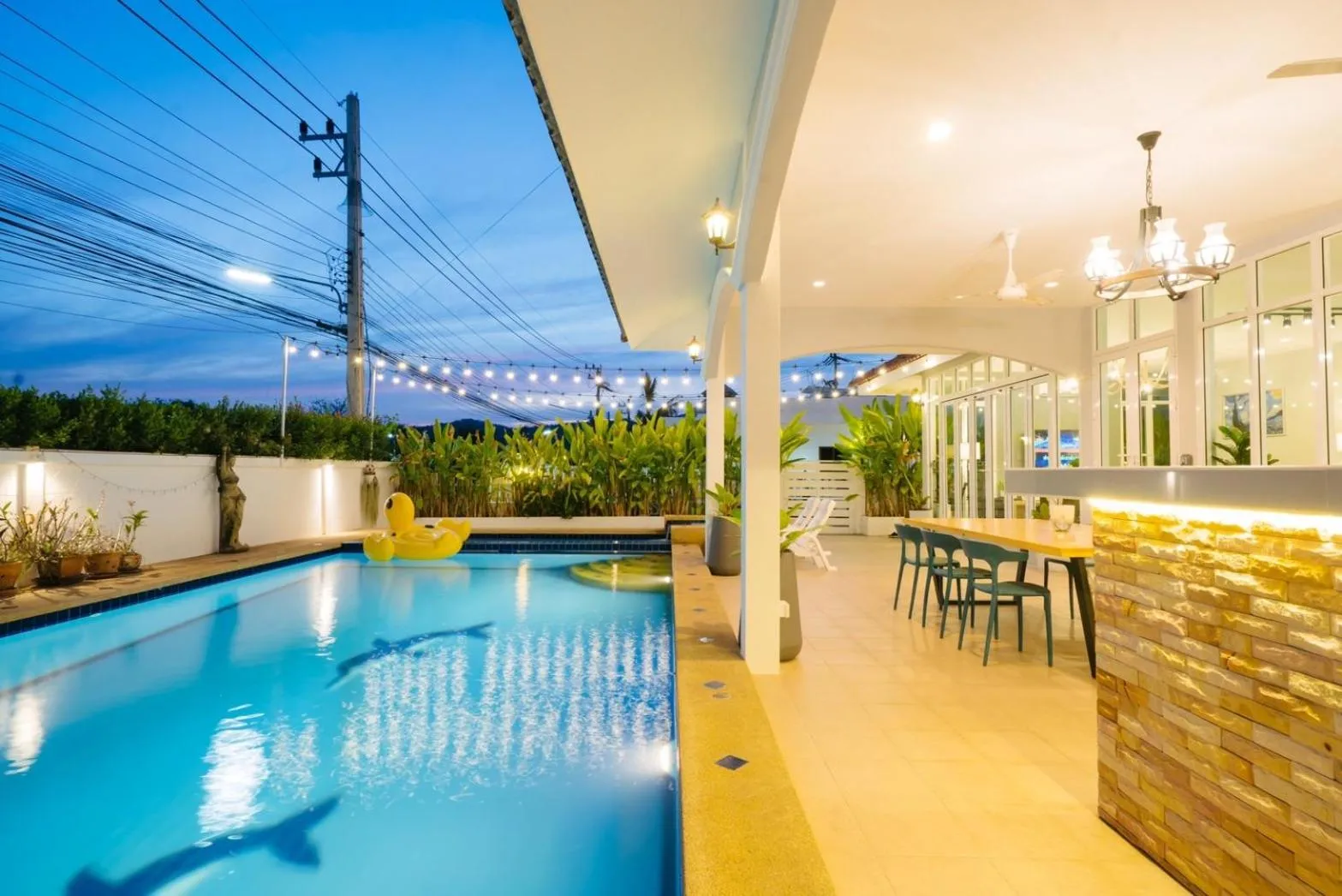 Swimming pool in Baan Kiang Lay Phu View Private Pool Villa in Central Hua Hin