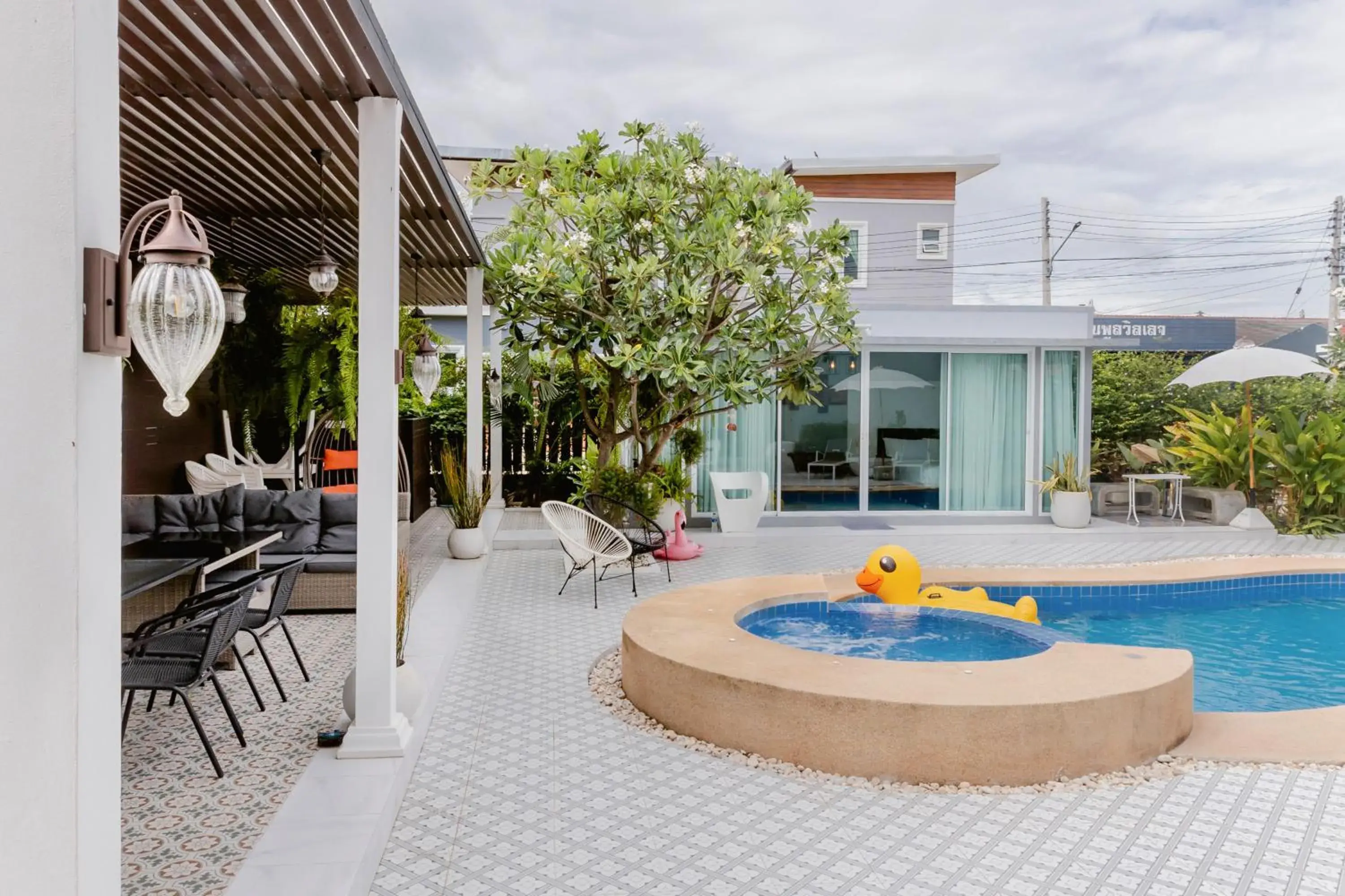 Swimming pool in Baan Kiang Lay Phu View Private Pool Villa in Central Hua Hin Swimming pool in Baan Kiang Lay Phu View Private Pool Villa in Central Hua Hin