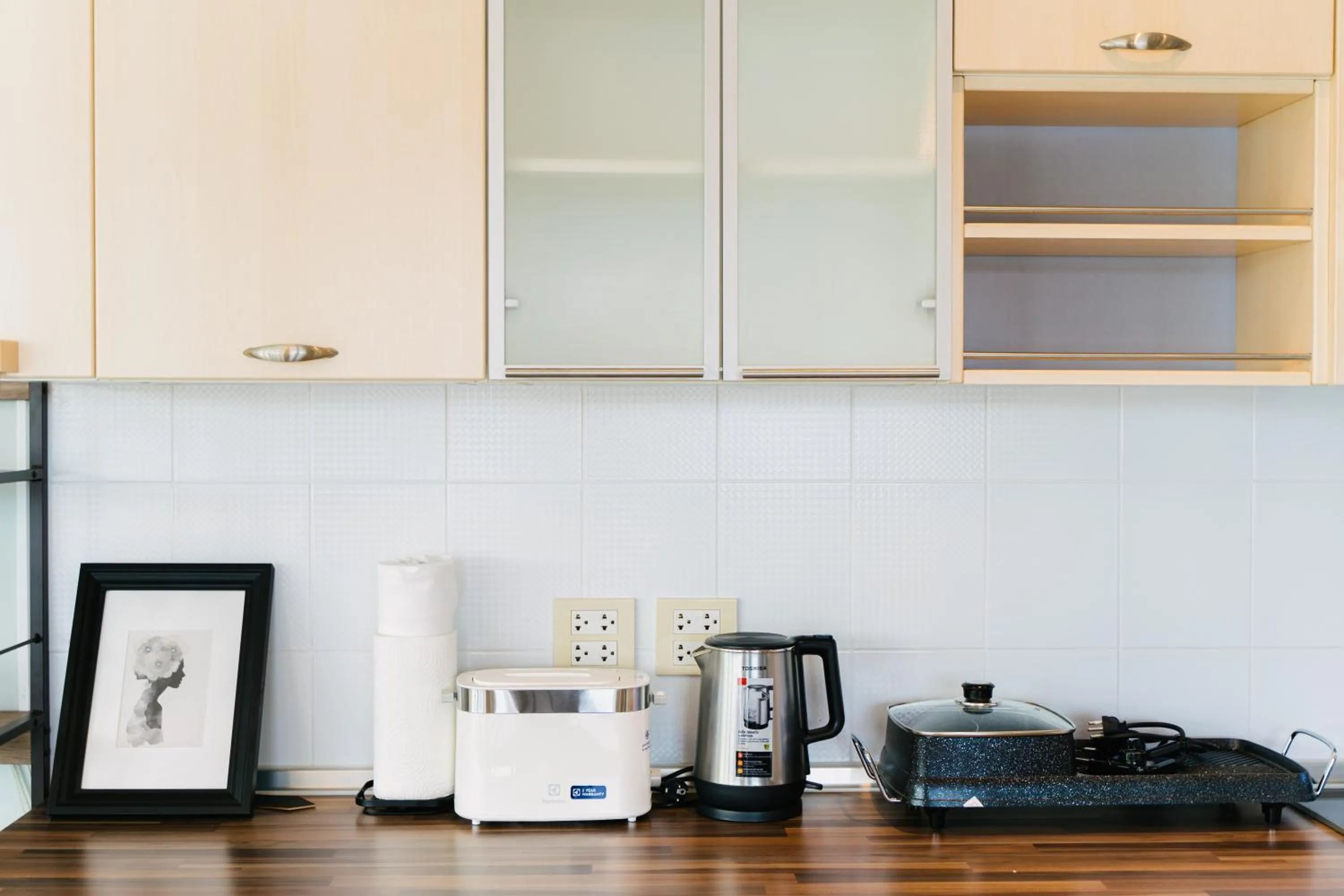 kitchen in Baan Kiang Lay Phu View Private Pool Villa in Central Hua Hin