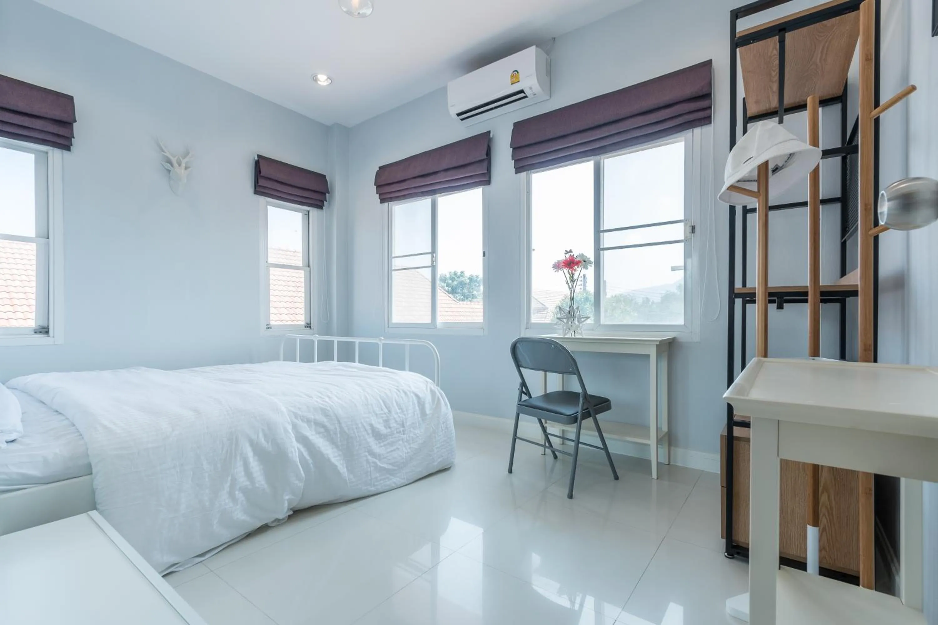 Photo of the whole room, Bed in Baan Kiang Lay Phu View Private Pool Villa in Central Hua Hin