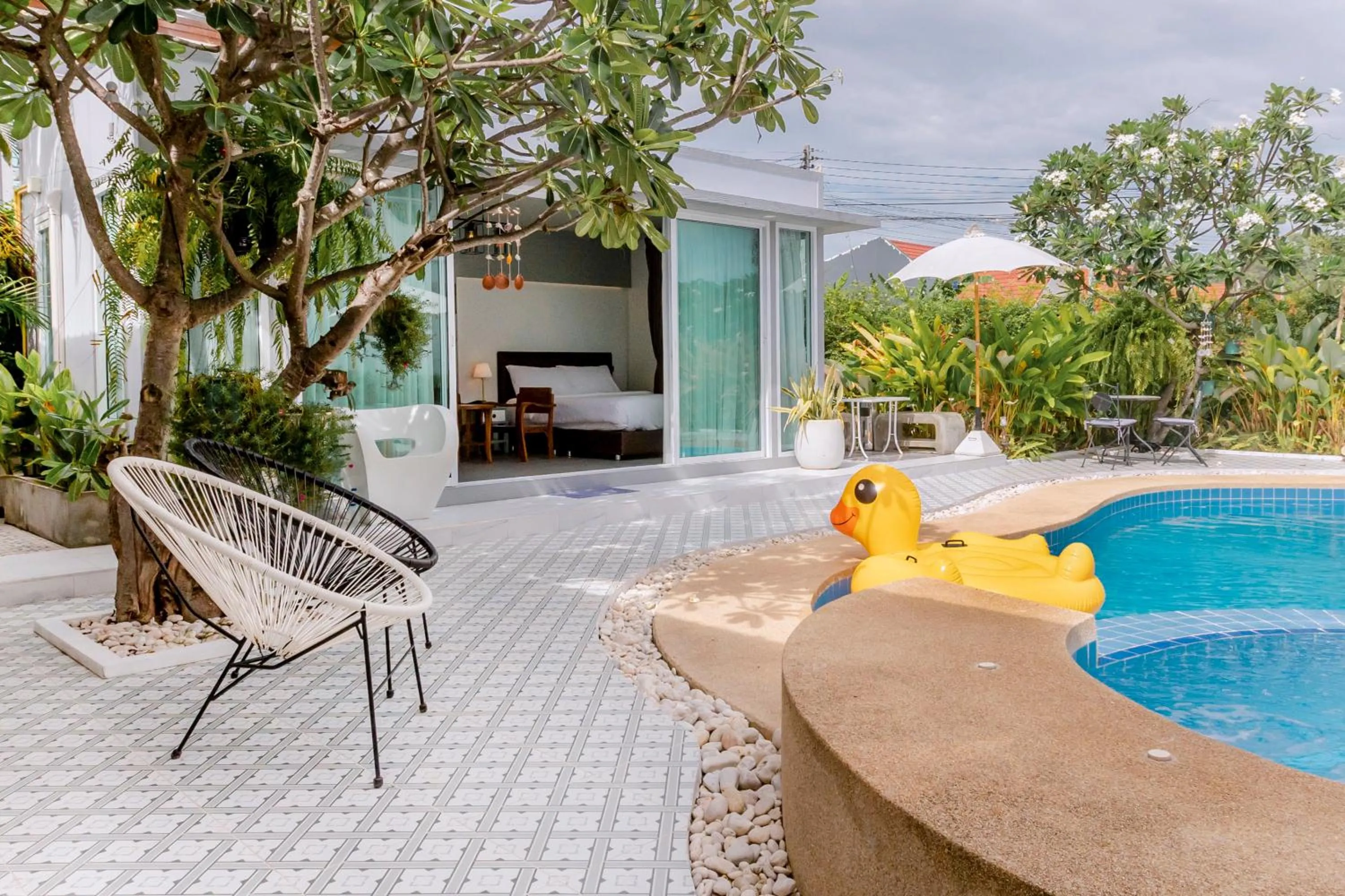 Swimming pool in Baan Kiang Lay Phu View Private Pool Villa in Central Hua Hin