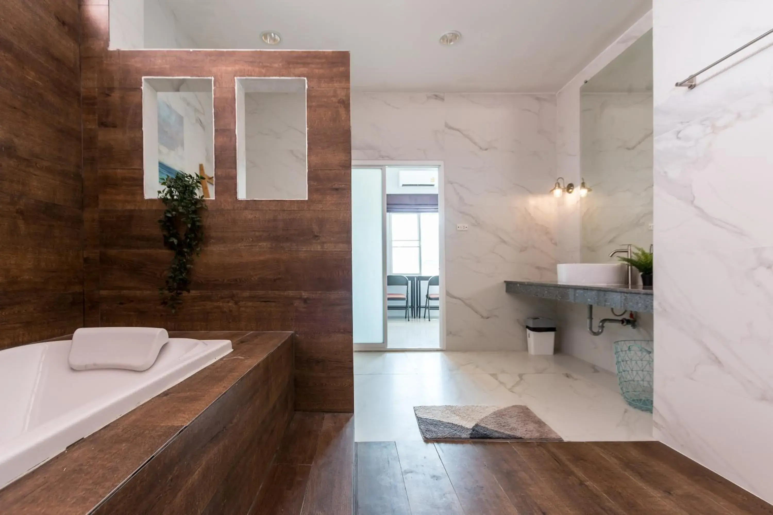 Hot Tub in Baan Kiang Lay Phu View Private Pool Villa in Central Hua Hin Hot Tub in Baan Kiang Lay Phu View Private Pool Villa in Central Hua Hin