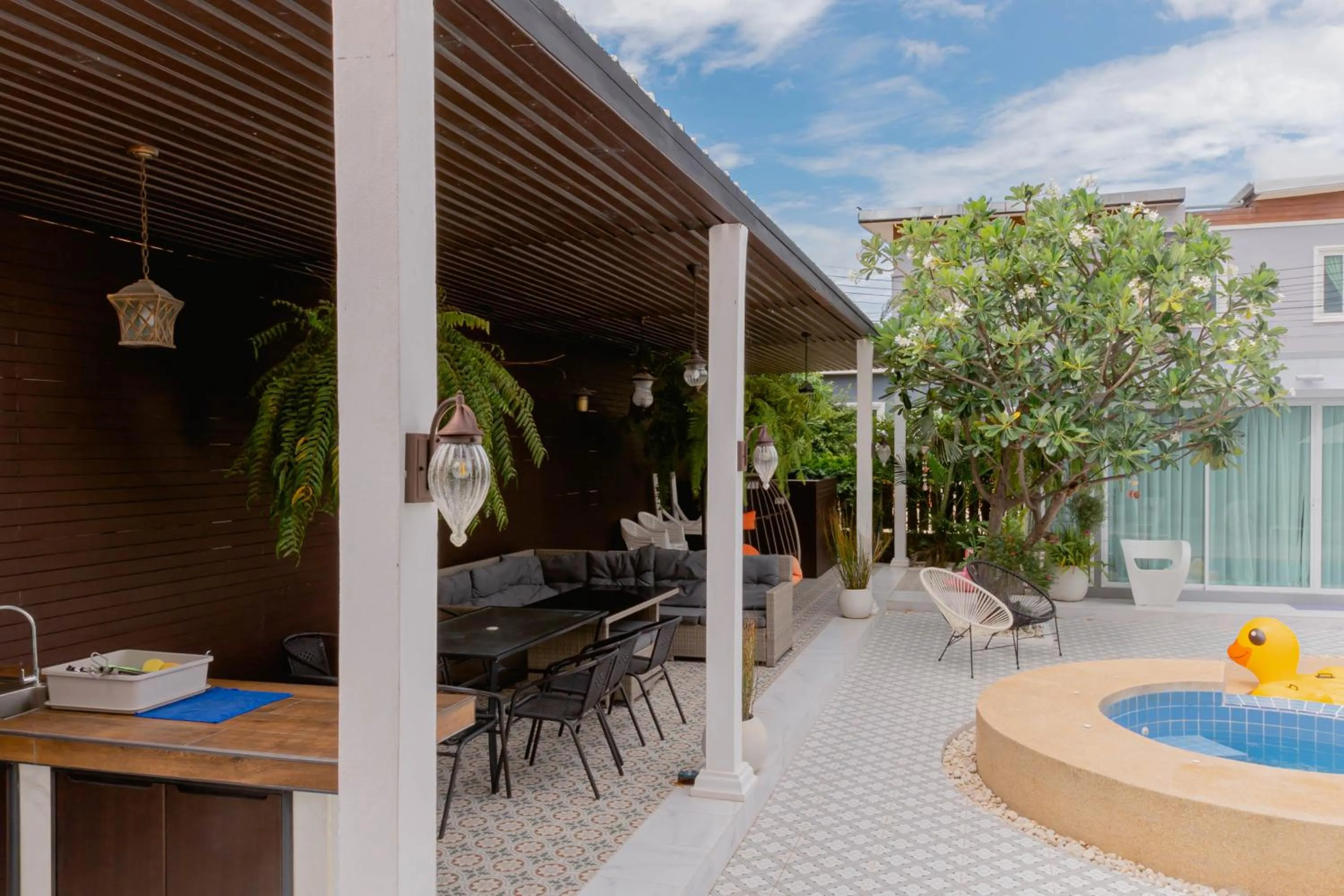 Swimming pool in Baan Kiang Lay Phu View Private Pool Villa in Central Hua Hin