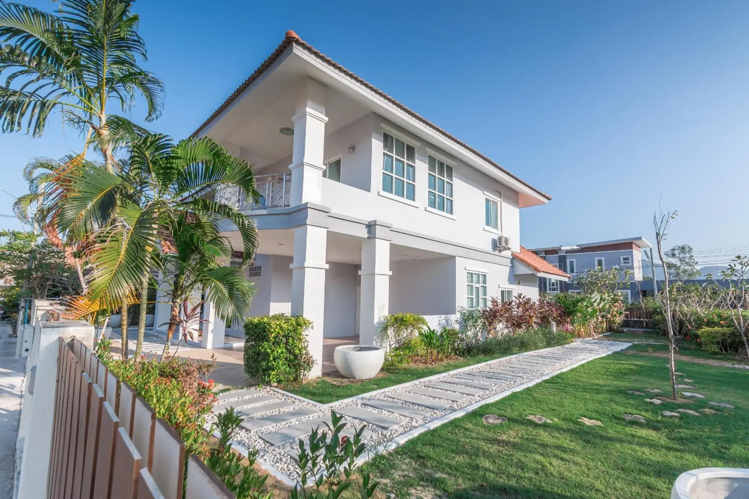 Balcony/Terrace in Baan Kiang Lay Phu View Private Pool Villa in Central Hua Hin Balcony/Terrace in Baan Kiang Lay Phu View Private Pool Villa in Central Hua Hin