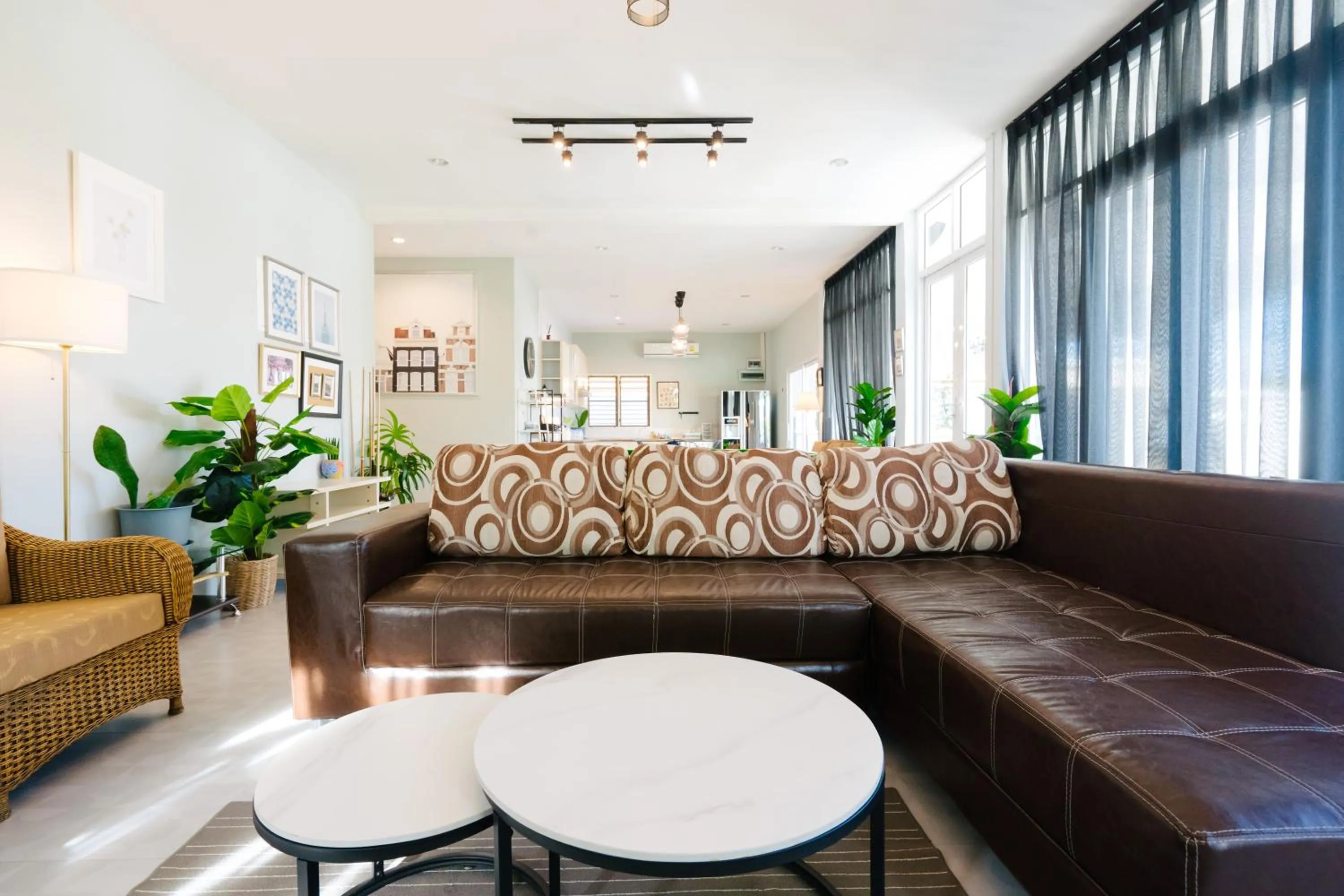 Living room in Baan Kiang Lay Phu View Private Pool Villa in Central Hua Hin