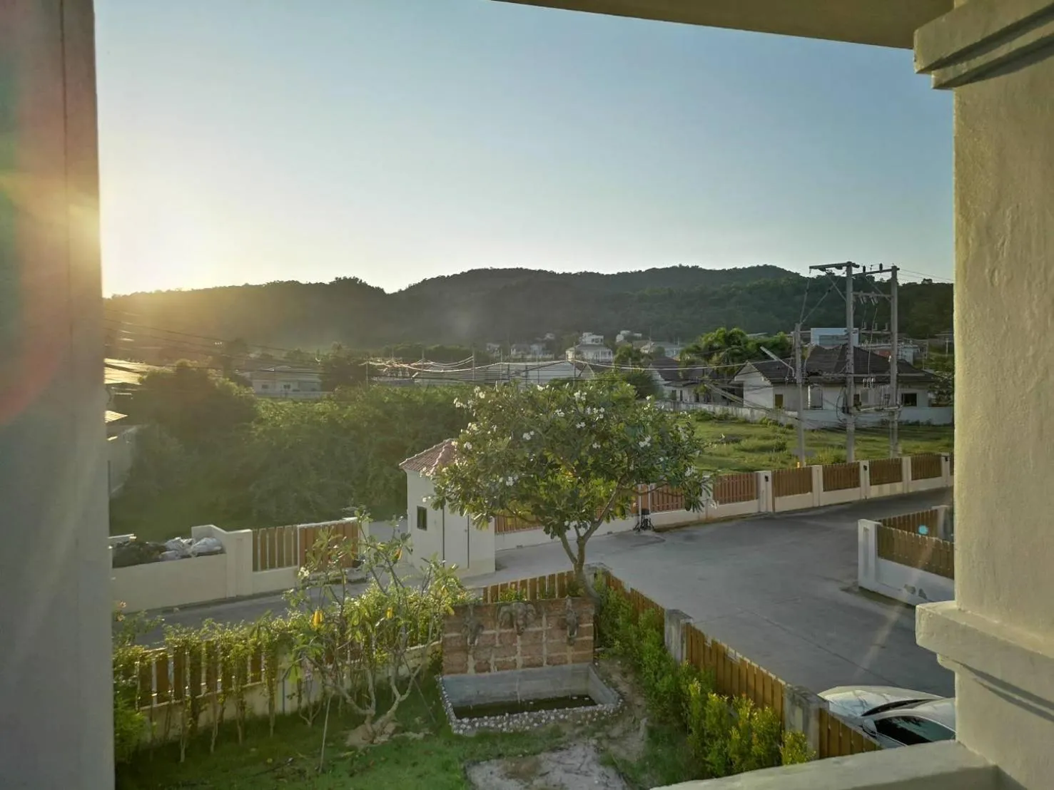 Balcony/Terrace in Baan Kiang Lay Phu View Private Pool Villa in Central Hua Hin