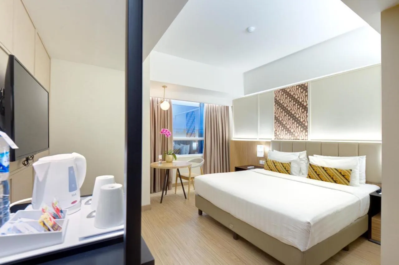 Bedroom, Bed in Grand Zuri Malioboro