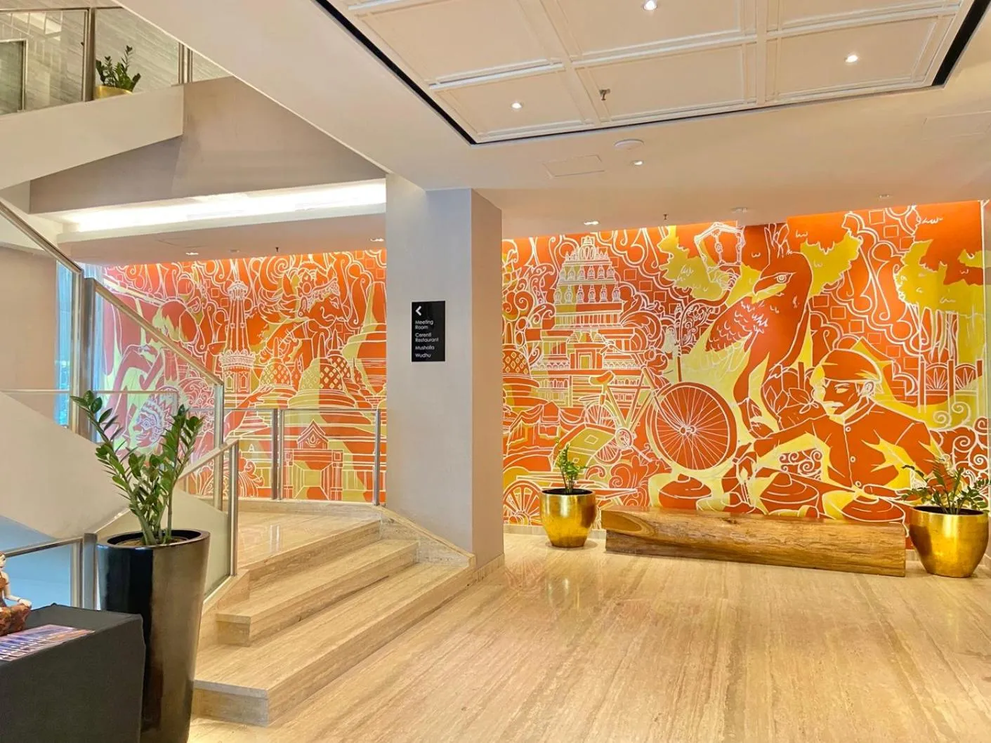 Lobby or reception in Grand Zuri Malioboro