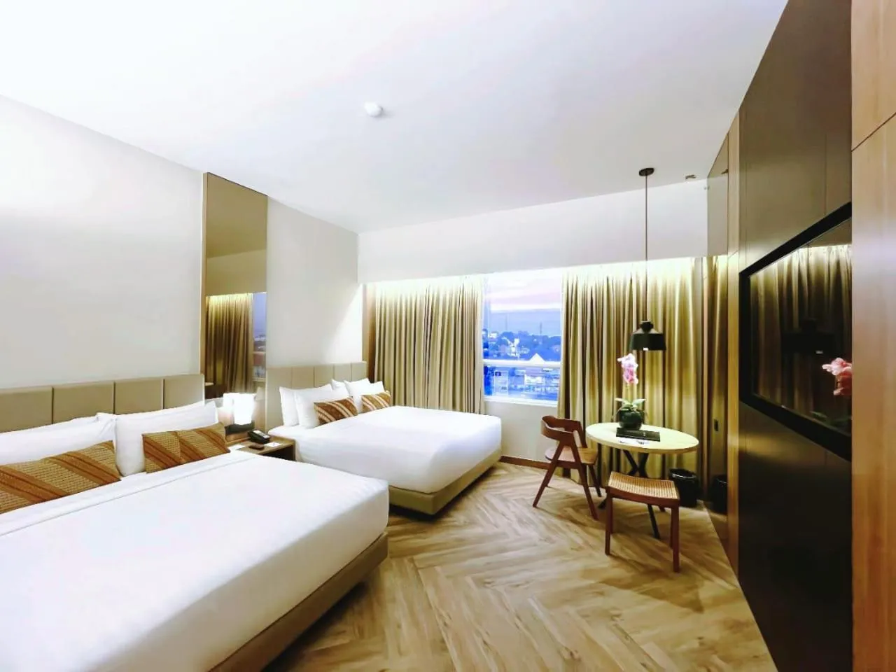 Bedroom, Bed in Grand Zuri Malioboro