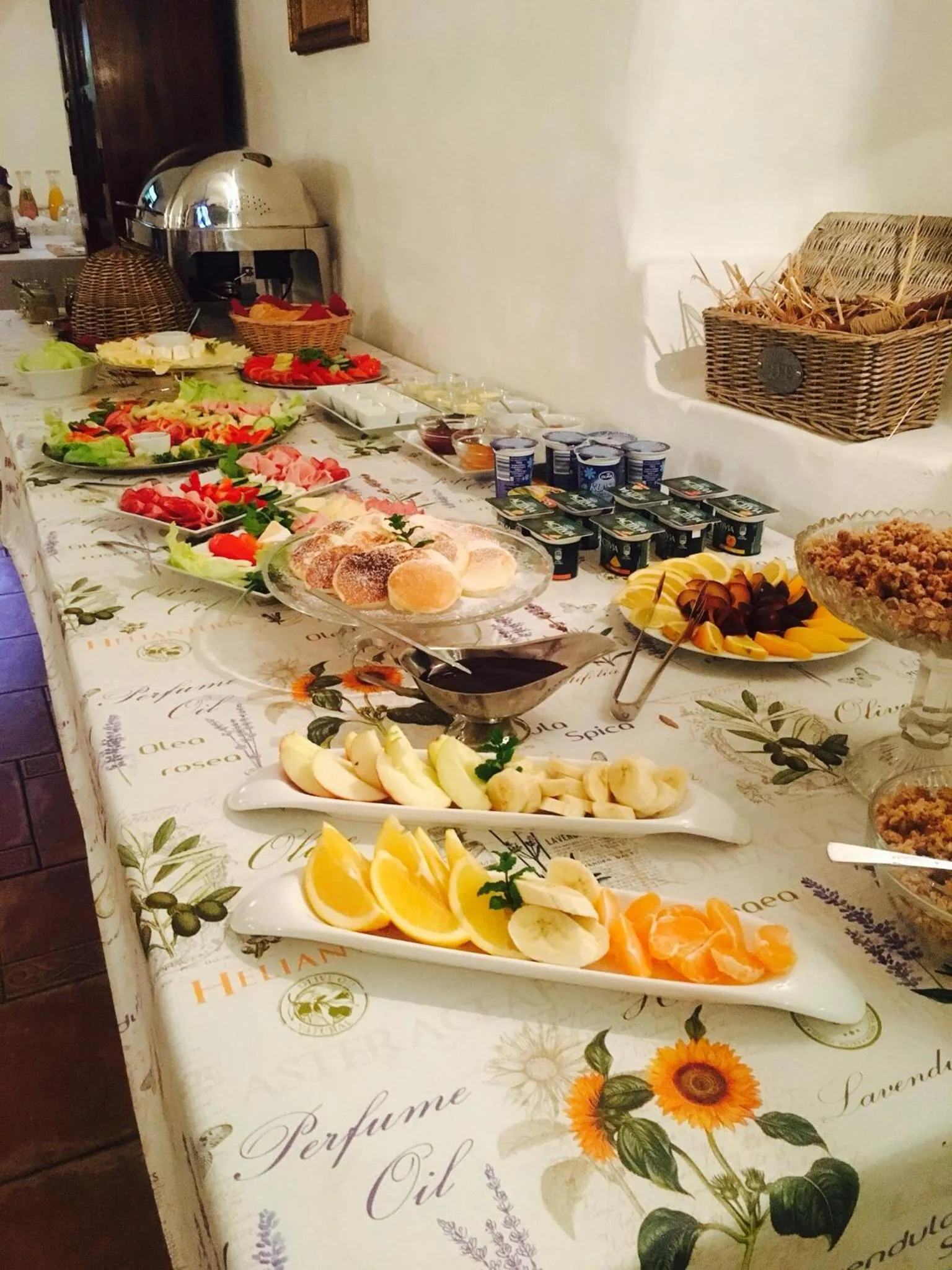 Continental breakfast in Dvůr Olšiny -Hotel and Horse-riding