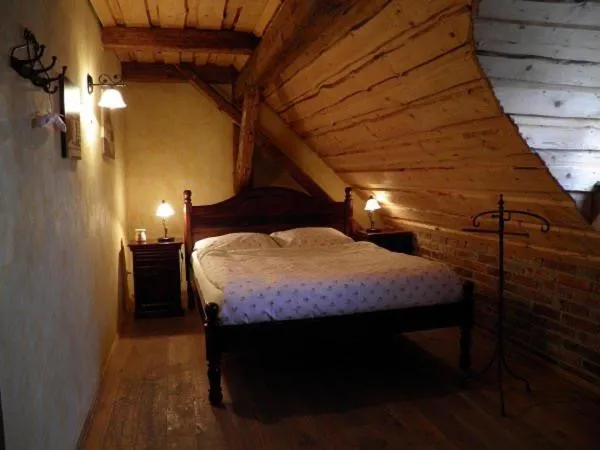 Bed in Dvůr Olšiny -Hotel and Horse-riding