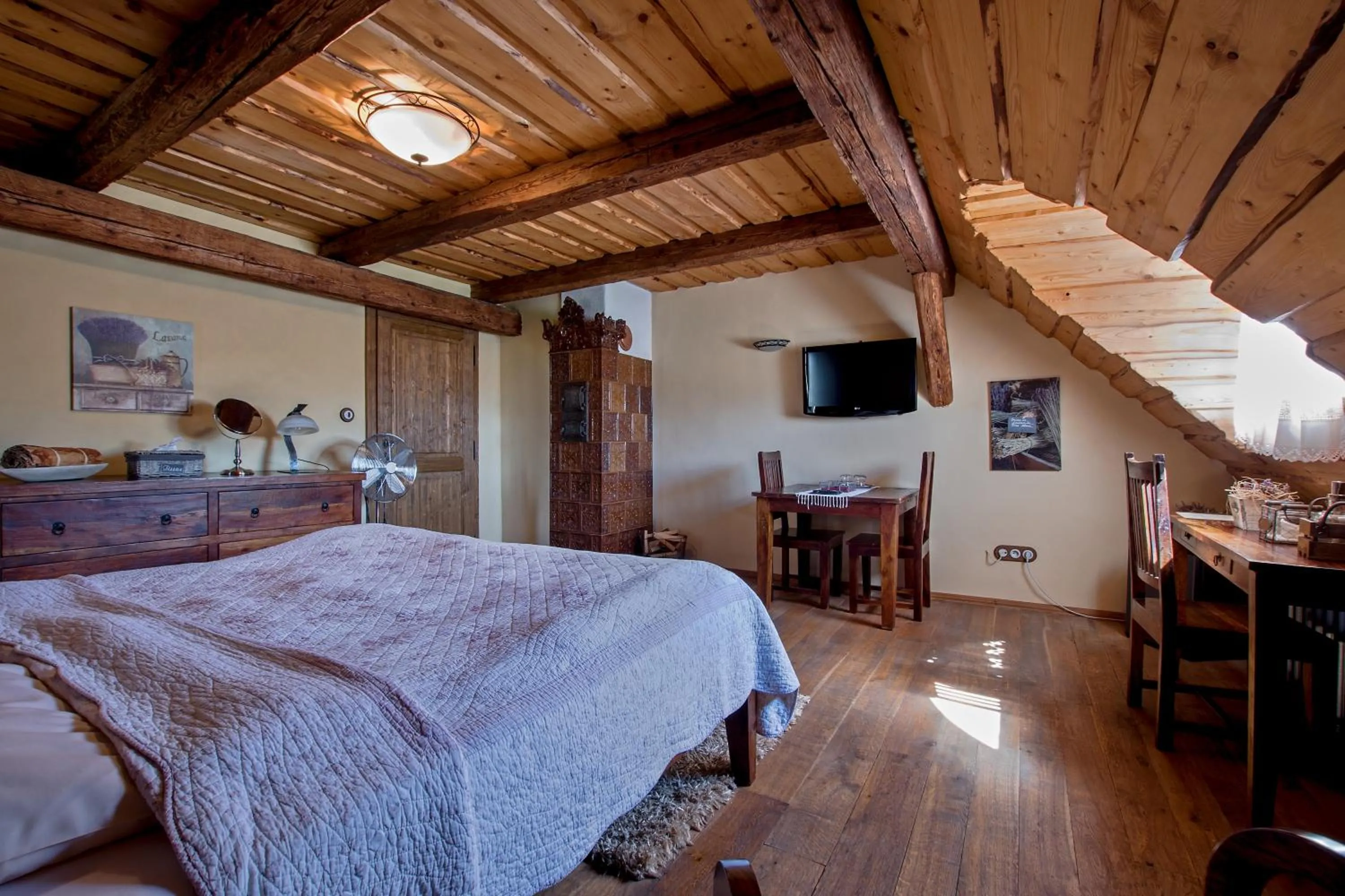Bed in Dvůr Olšiny -Hotel and Horse-riding