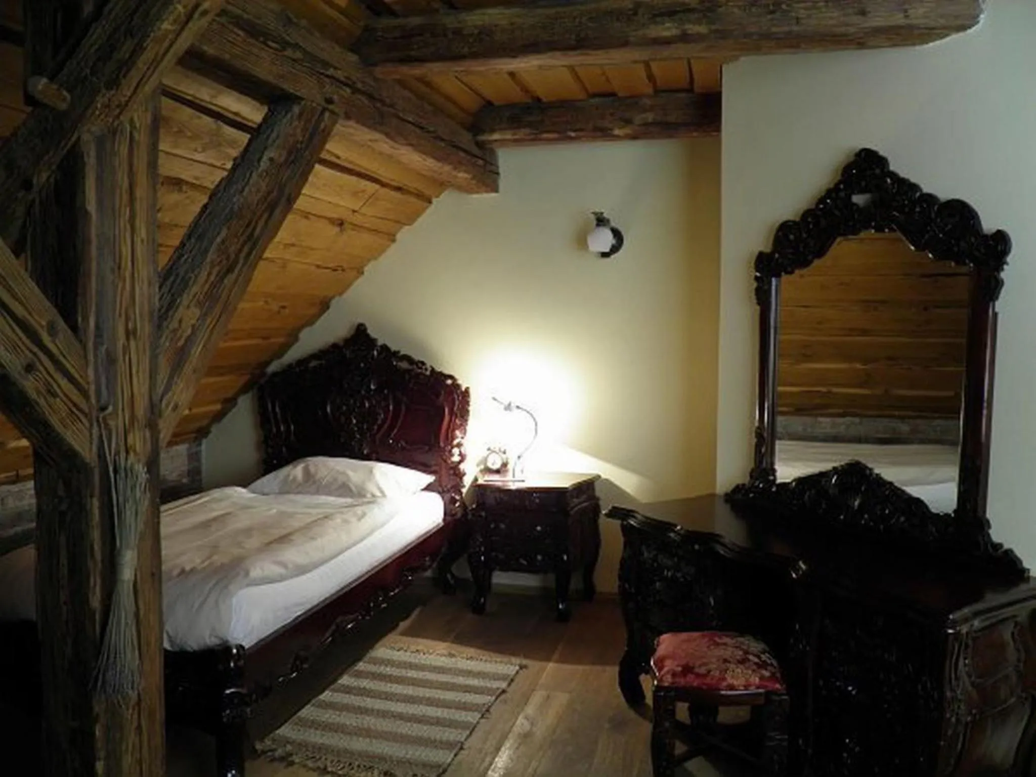 Bedroom, Bed in Dvůr Olšiny -Hotel and Horse-riding