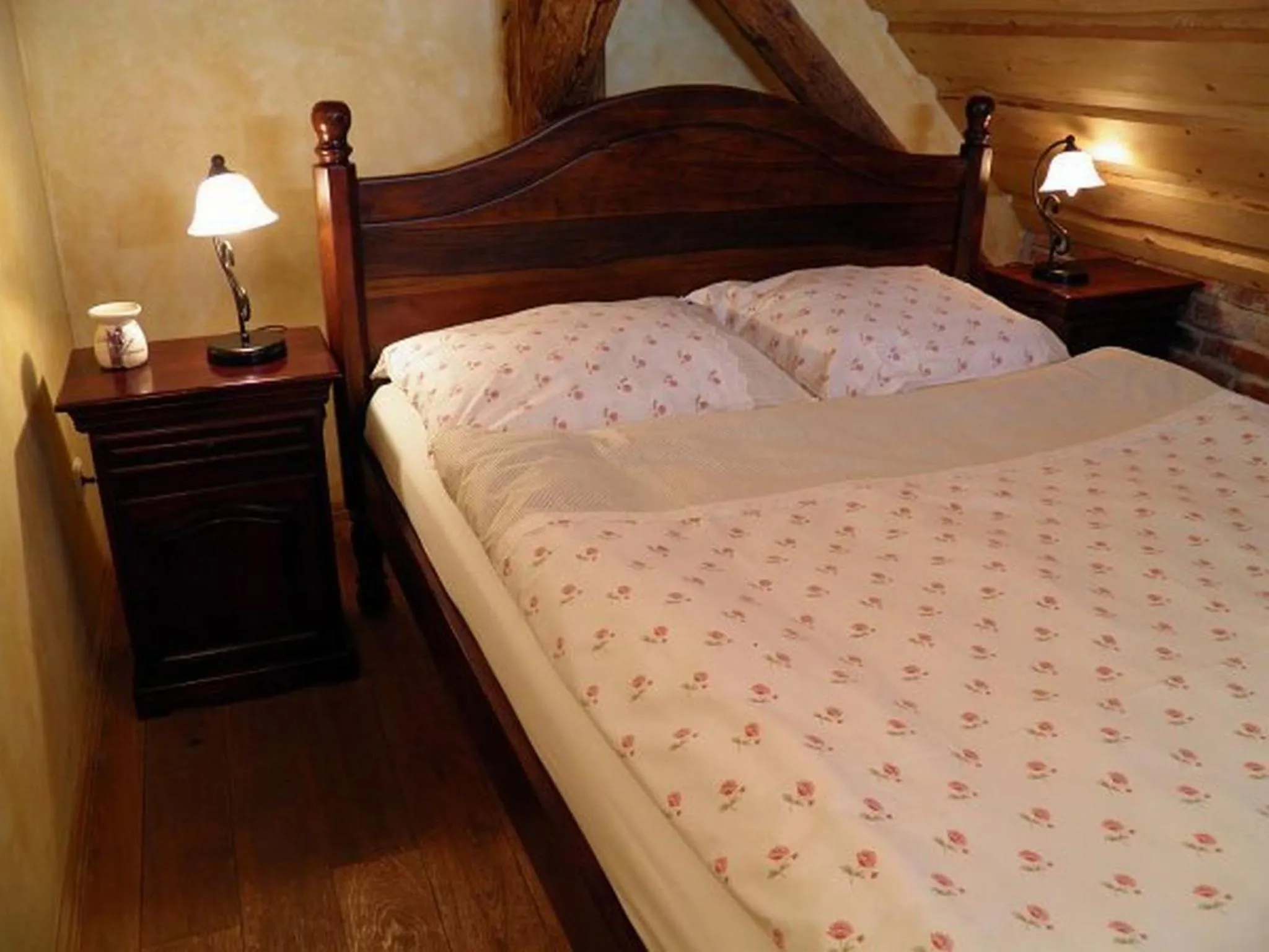 Bed in Dvůr Olšiny -Hotel and Horse-riding